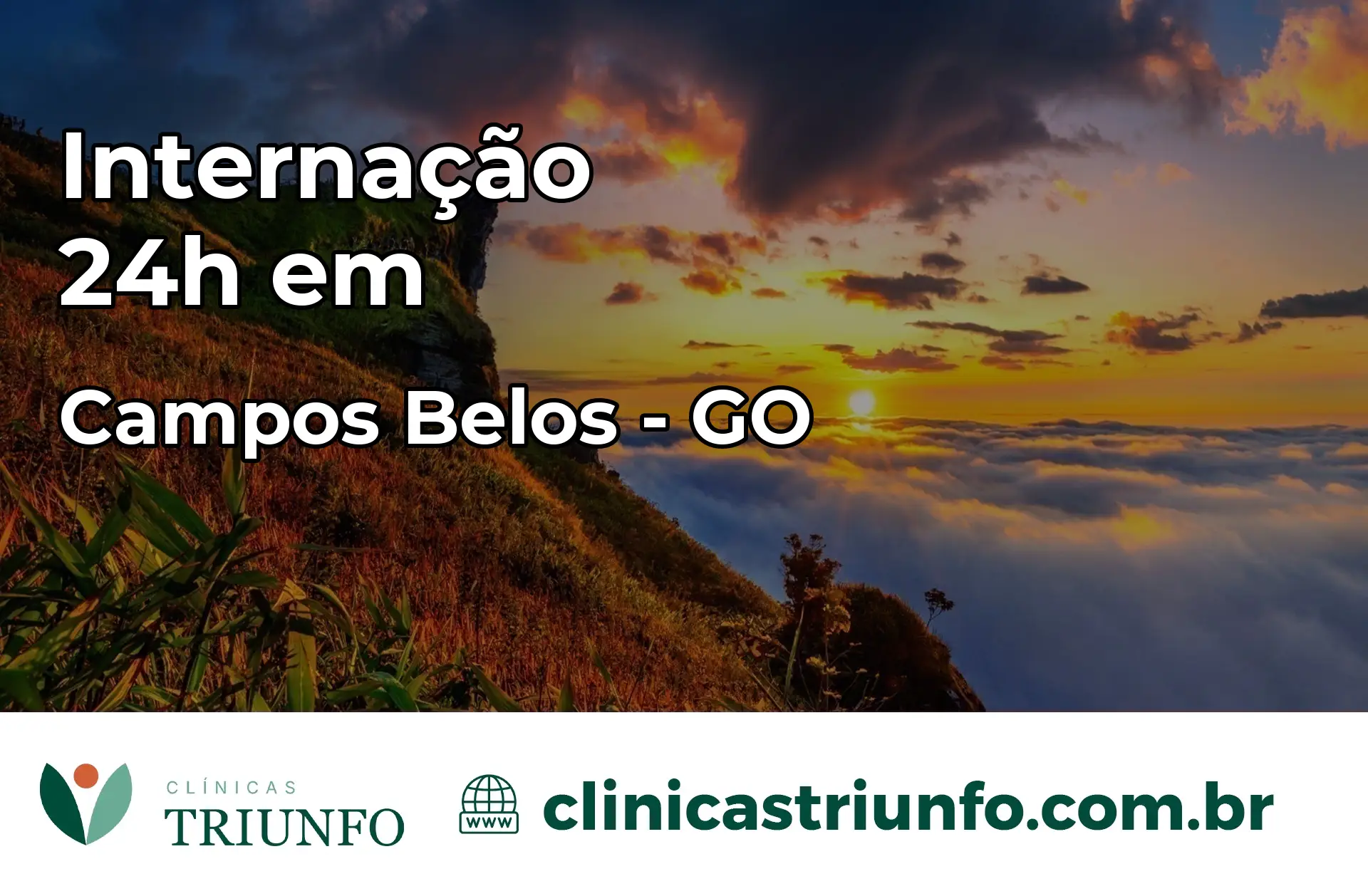 Internação 24 horas em Campos Belos – GO