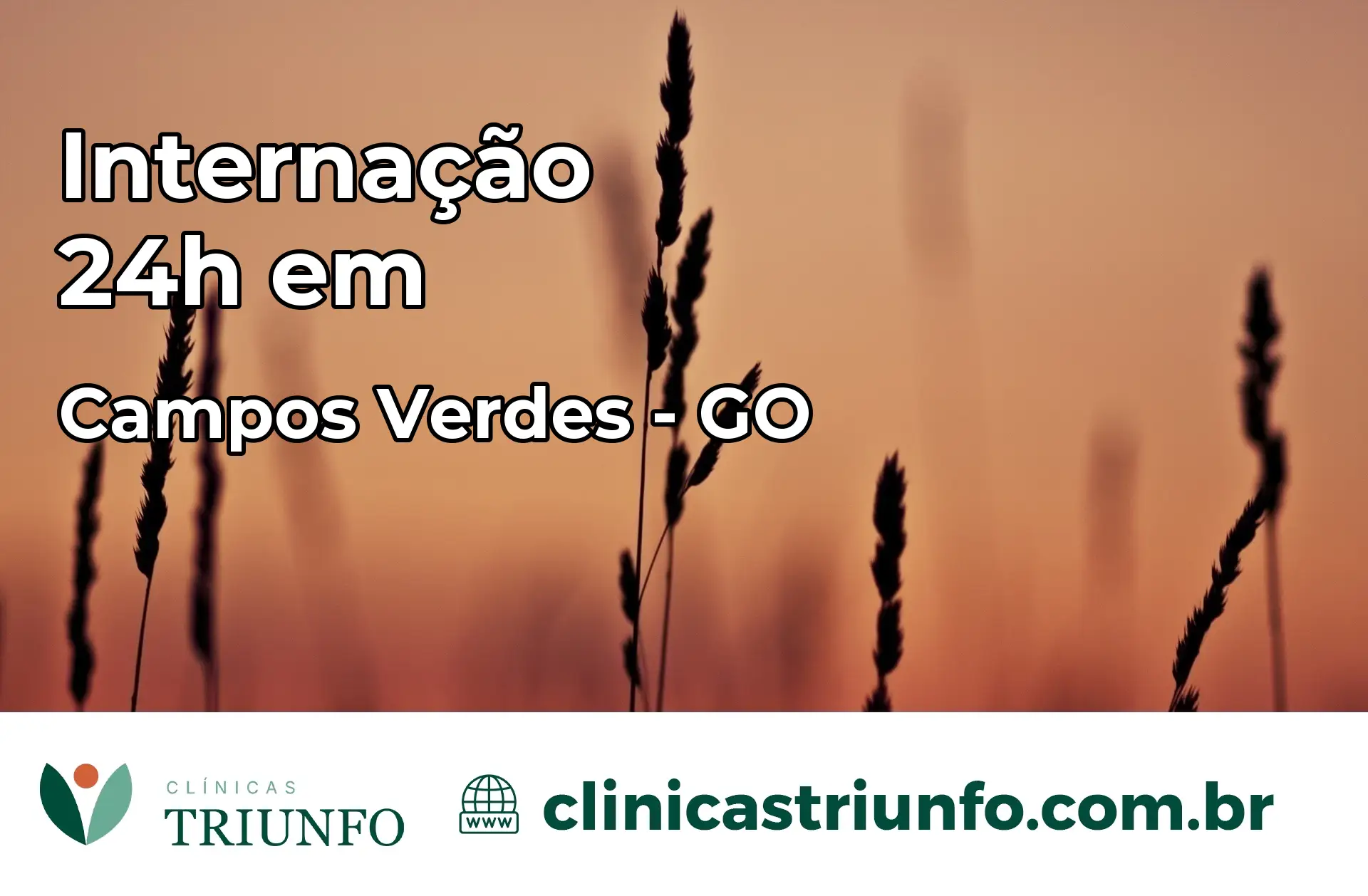 Internação 24 horas em Campos Verdes – GO