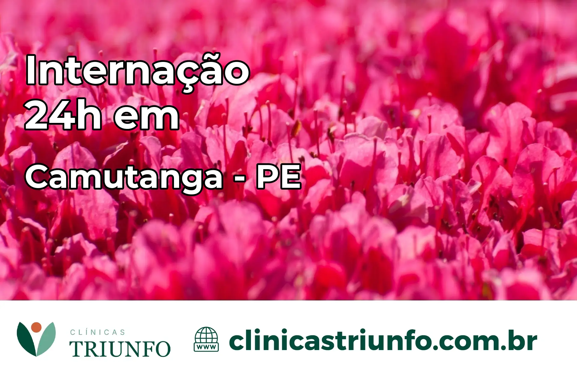 Internação 24 horas em Camutanga – PE