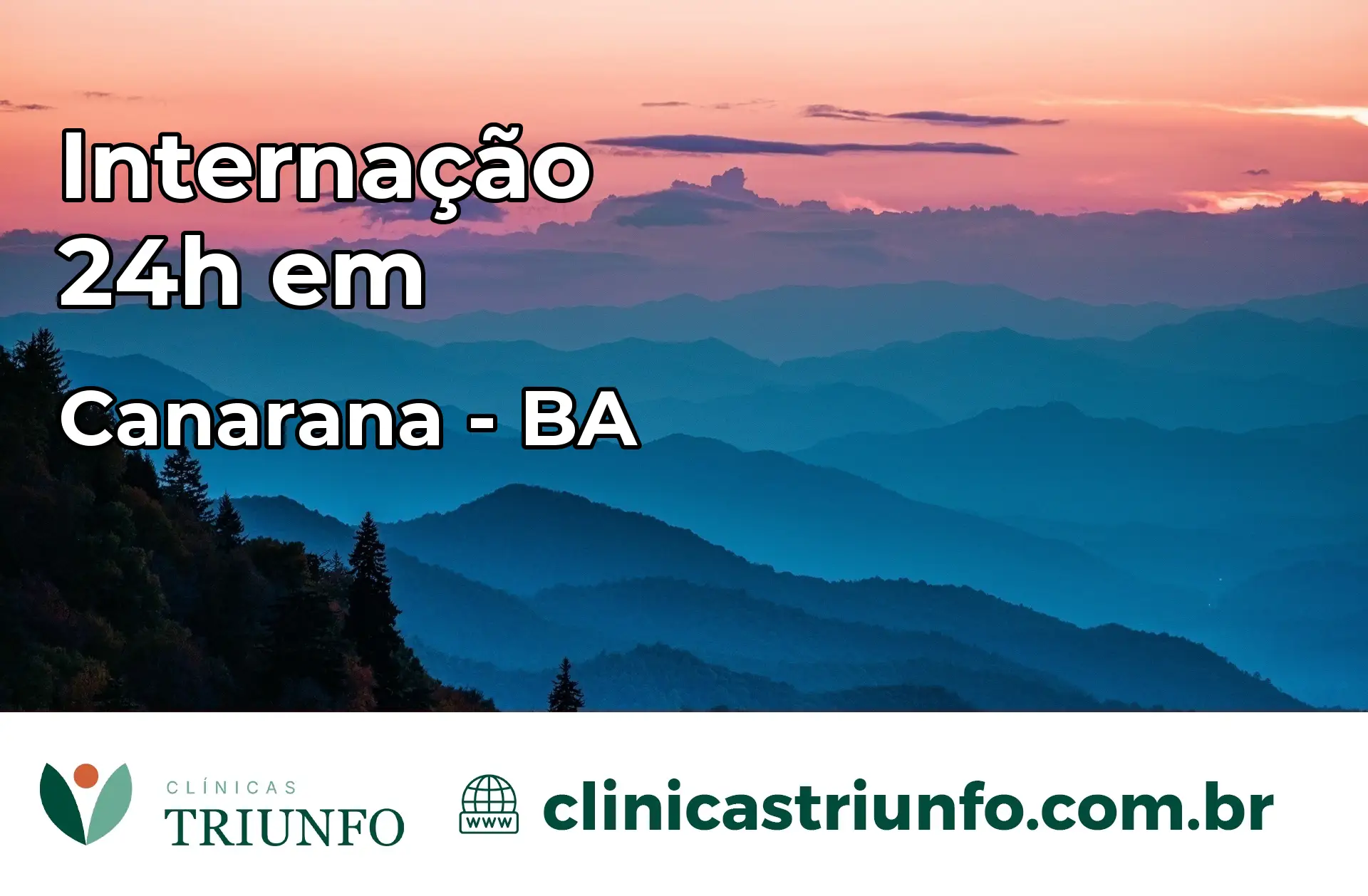 Internação 24 horas em Canarana – BA