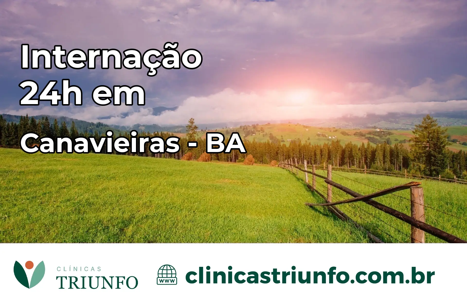 Internação 24 horas em Canavieiras – BA