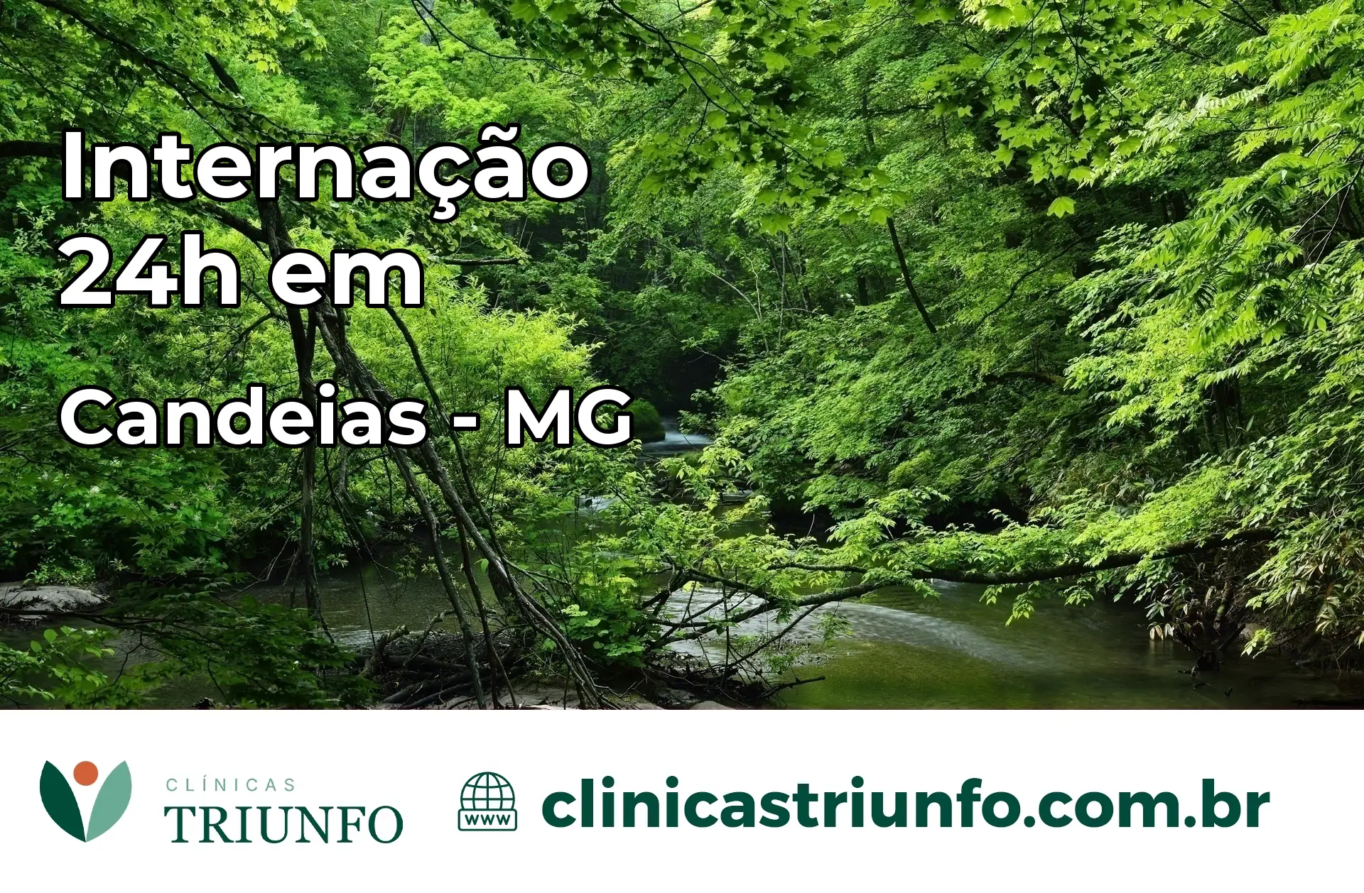 Internação 24 horas em Candeias – MG