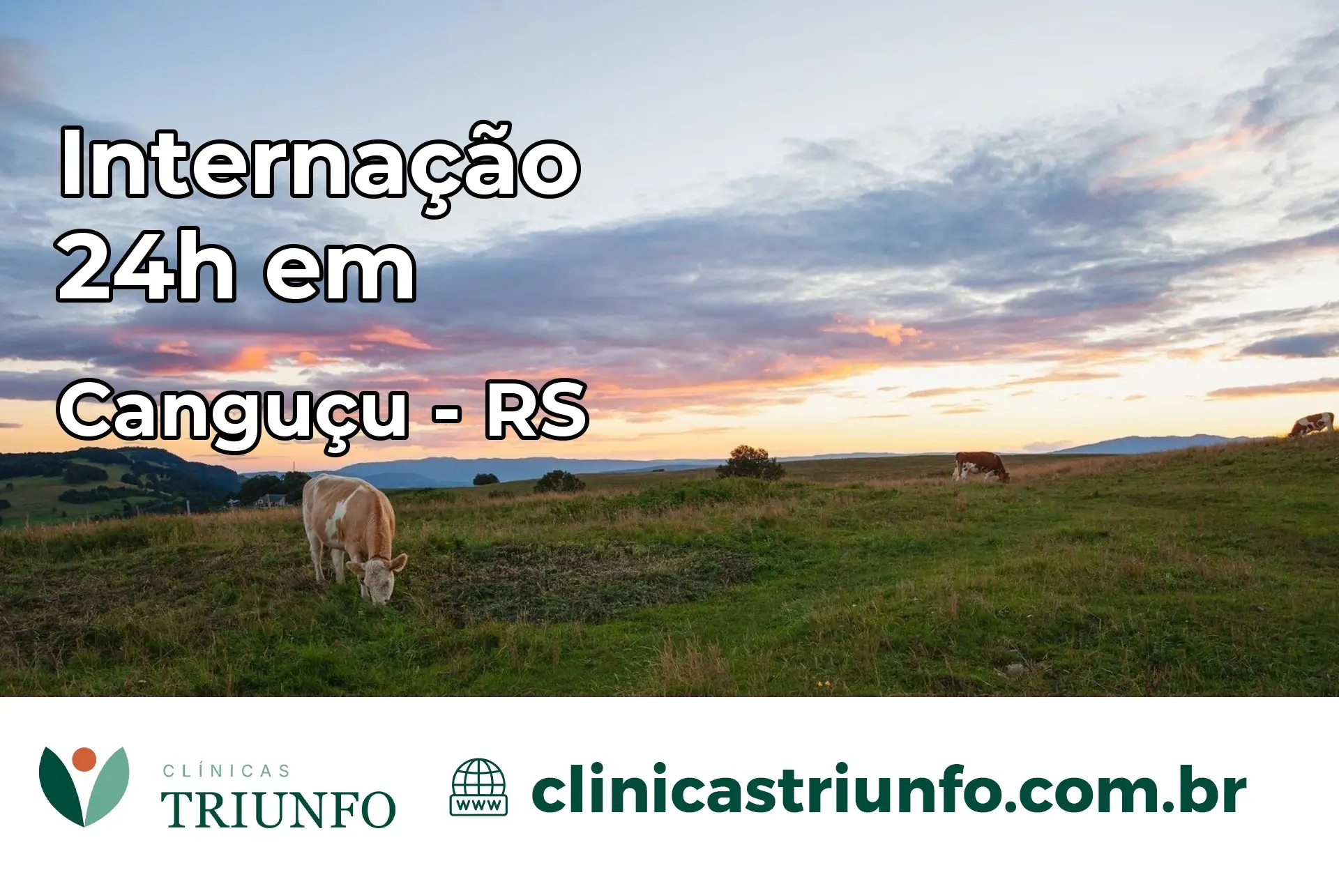 Internação 24 horas em Canguçu – RS