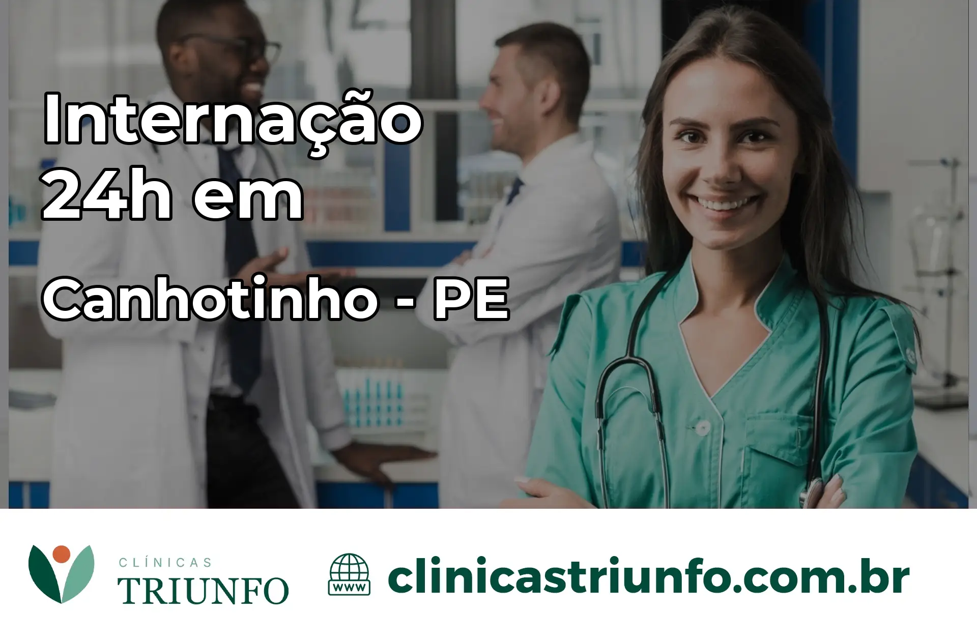 Internação 24 horas em Canhotinho – PE