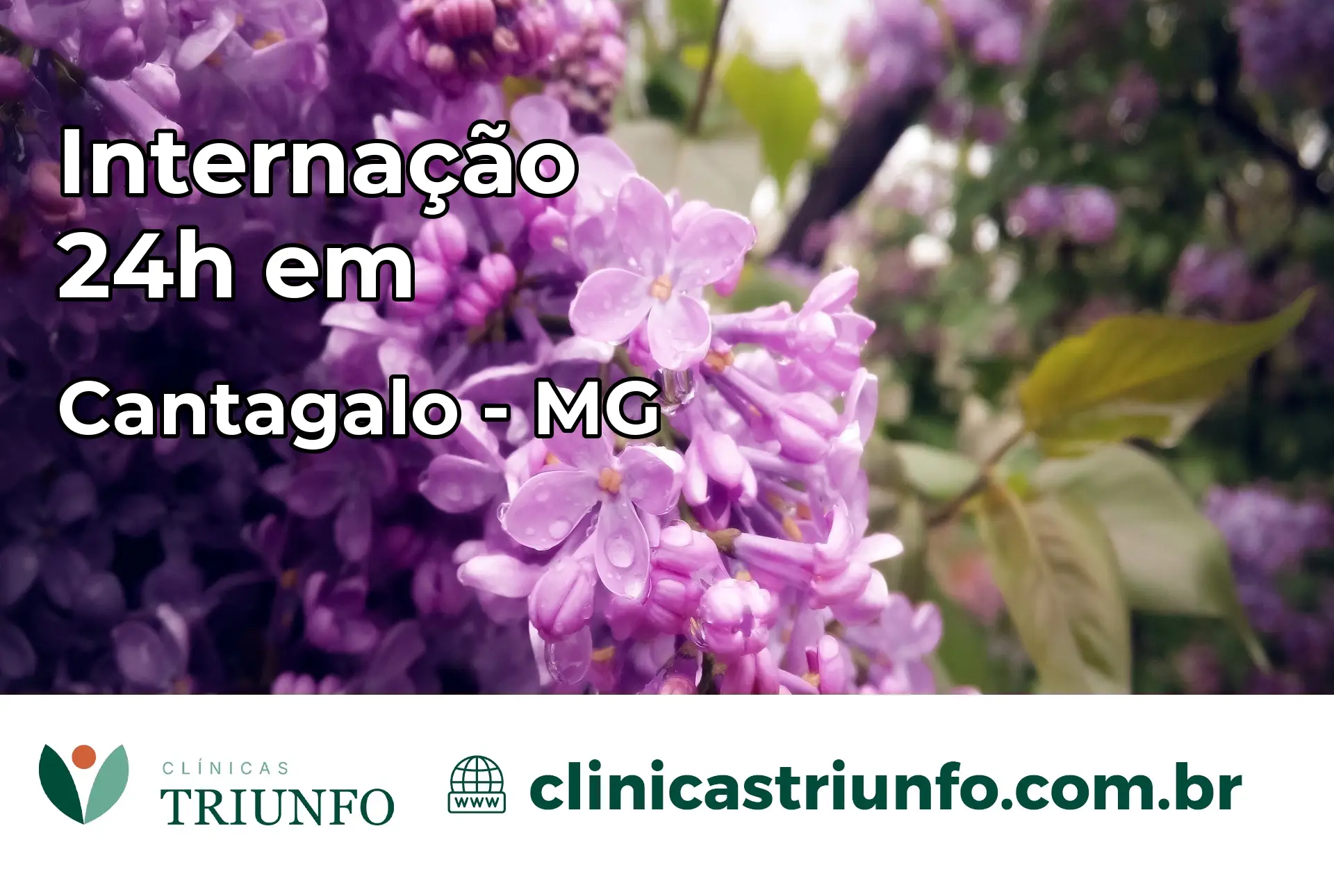 Internação 24 horas em Cantagalo – MG
