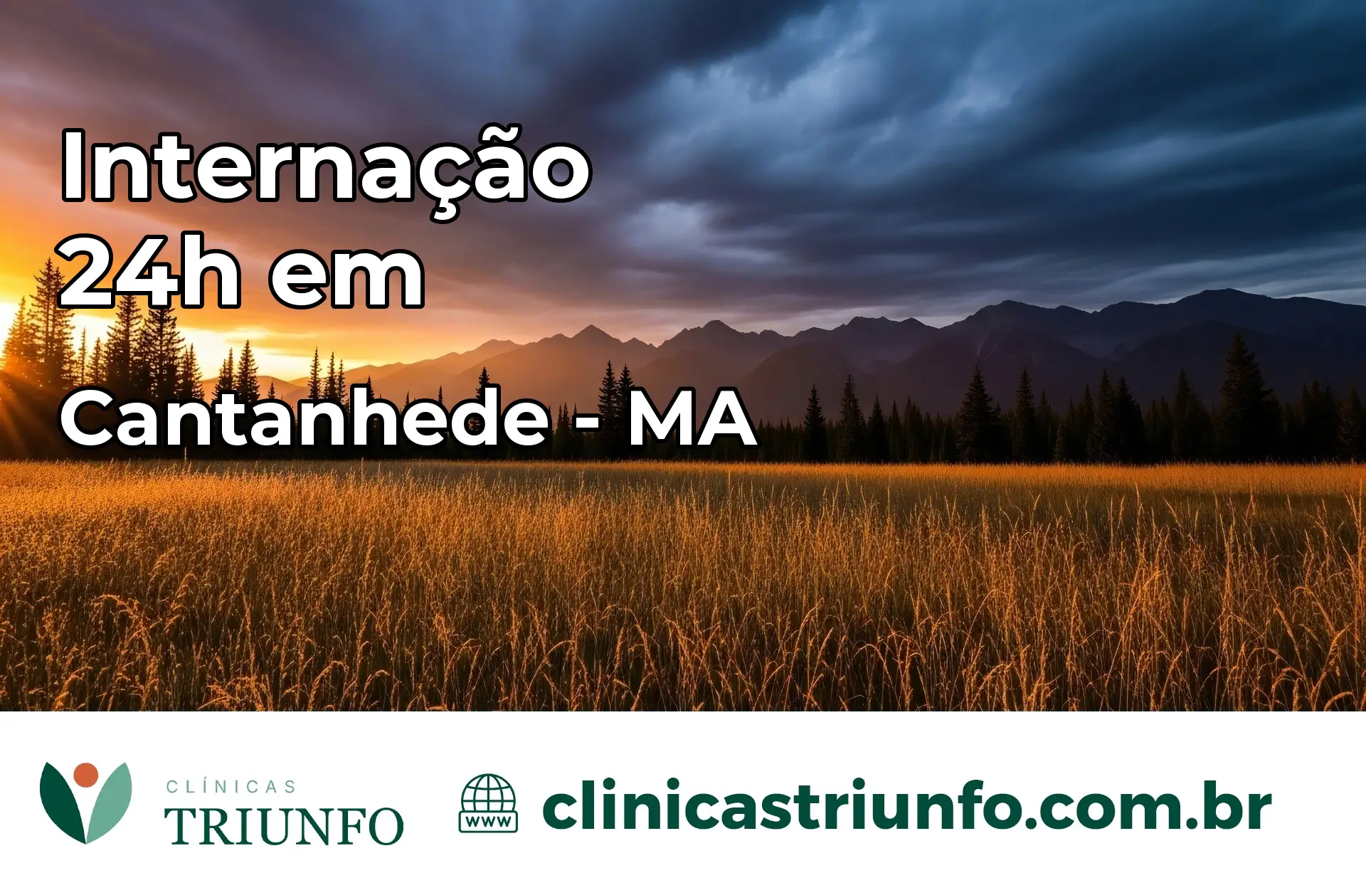 Internação 24 horas em Cantanhede – MA