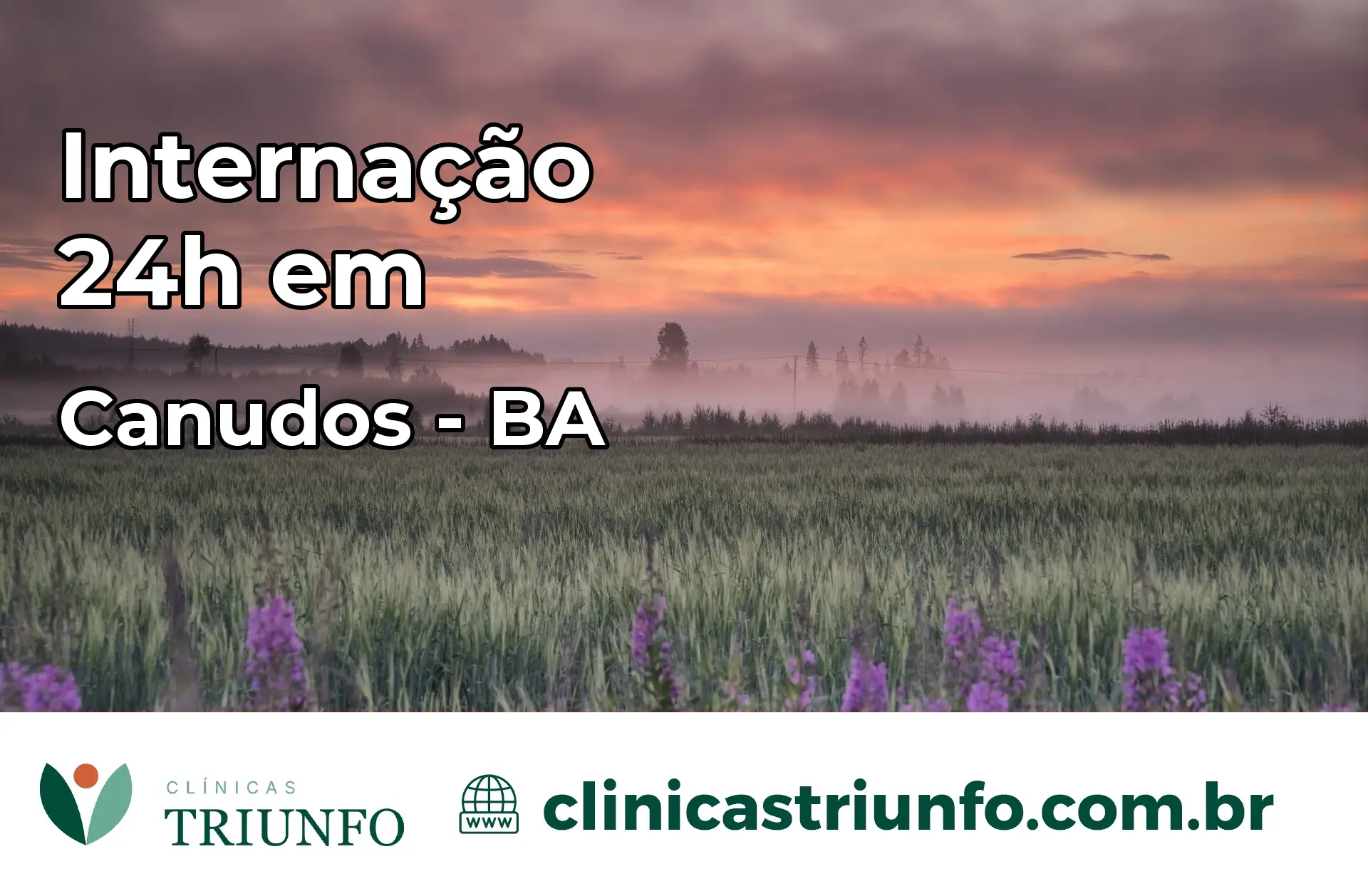 Internação 24 horas em Canudos – BA