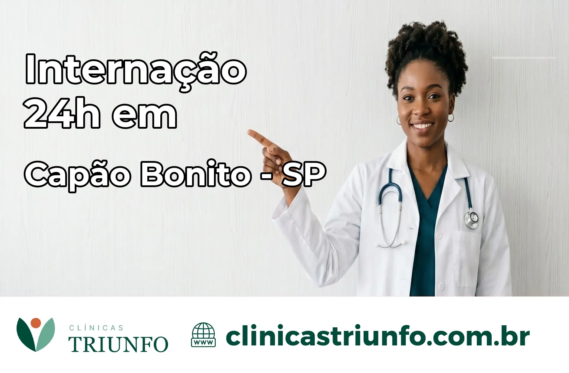 Internação 24 horas em Capão Bonito – SP