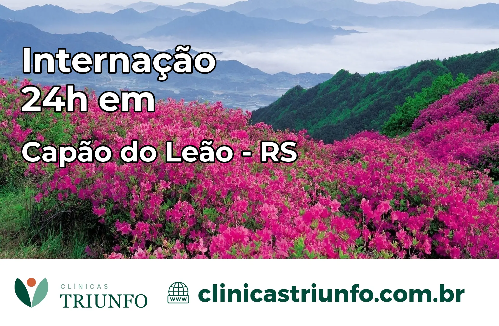 Internação 24 horas em Capão do Leão – RS