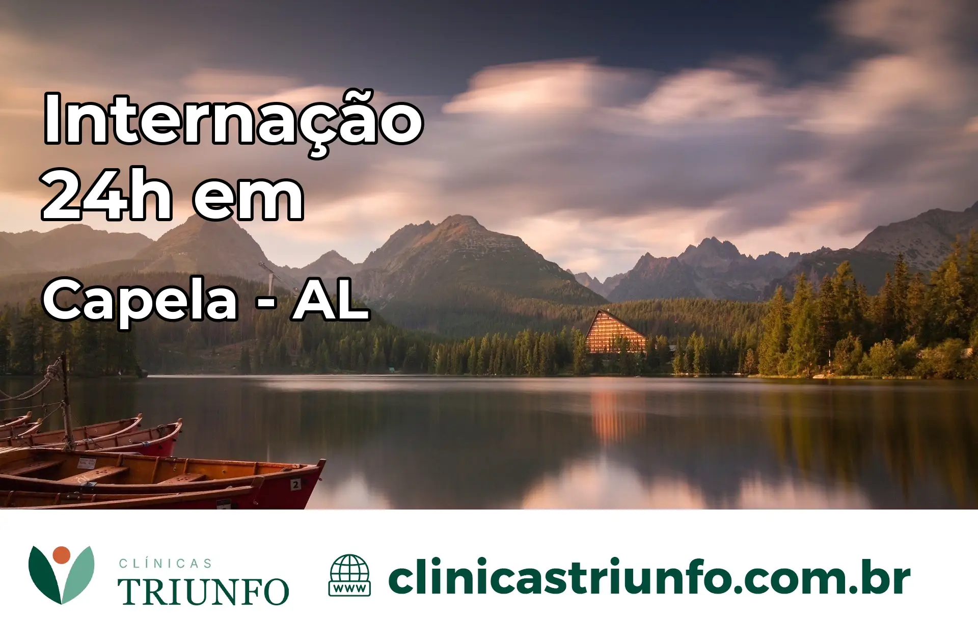 Internação 24 horas em Capela – AL