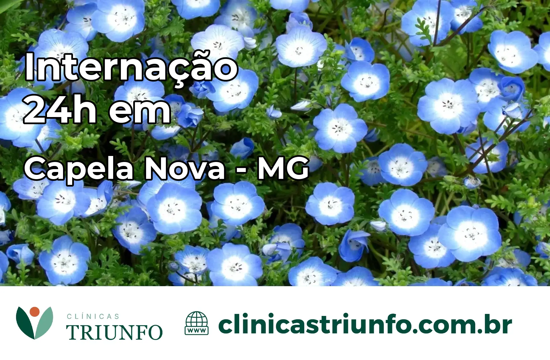 Internação 24 horas em Capela Nova – MG