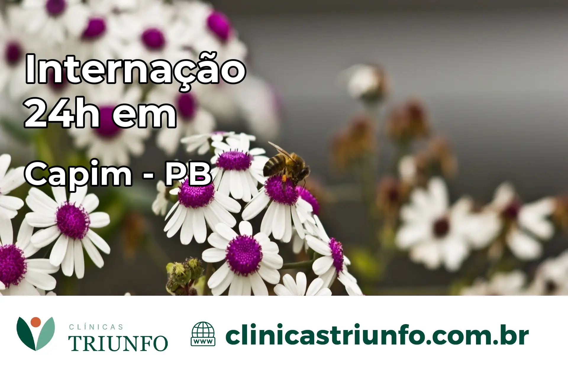 Internação 24 horas em Capim – PB