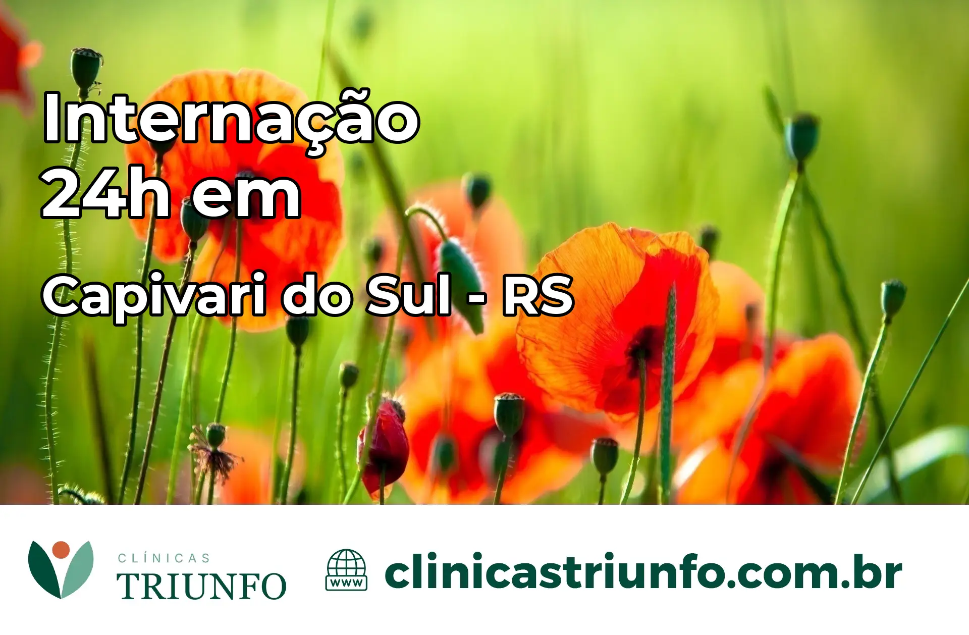 Internação 24 horas em Capivari do Sul – RS