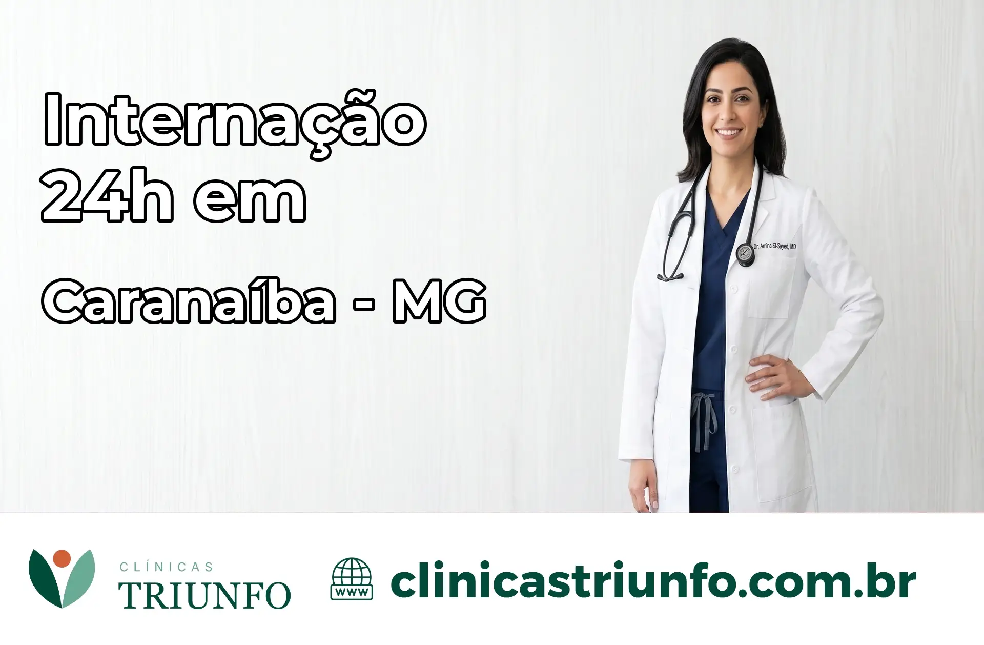 Internação 24 horas em Caranaíba – MG