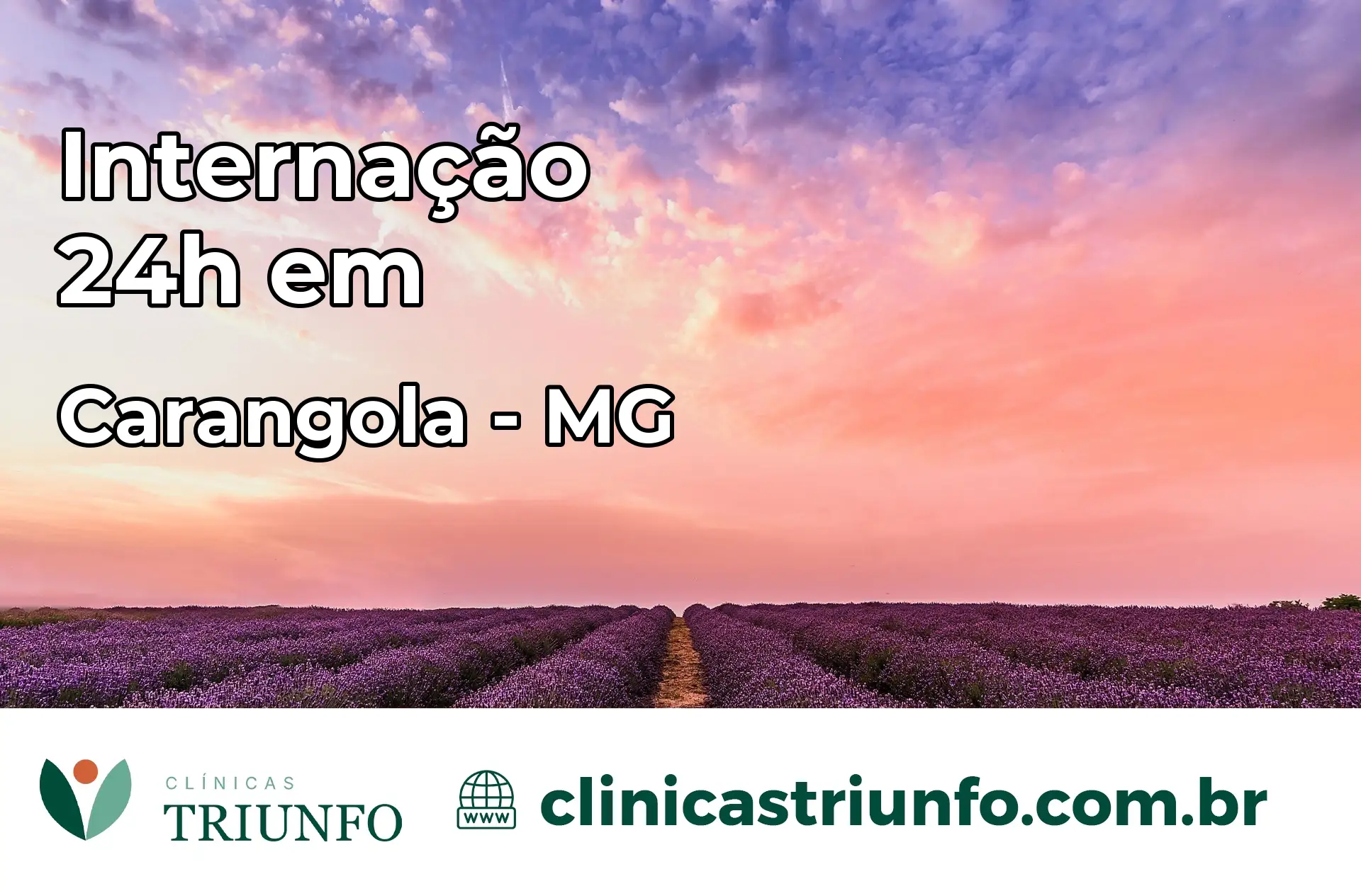 Internação 24 horas em Carangola – MG