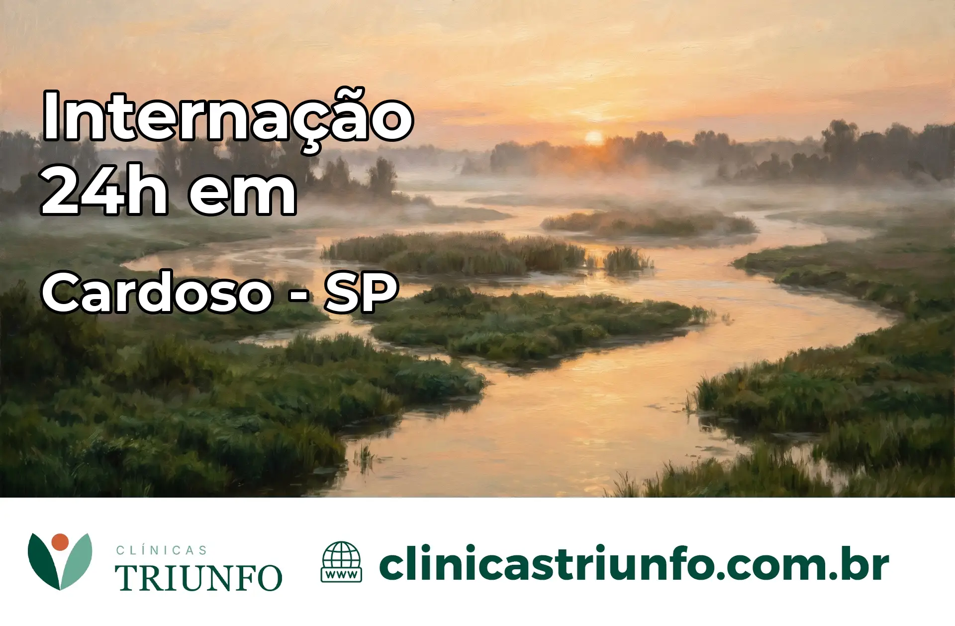 Internação 24 horas em Cardoso – SP