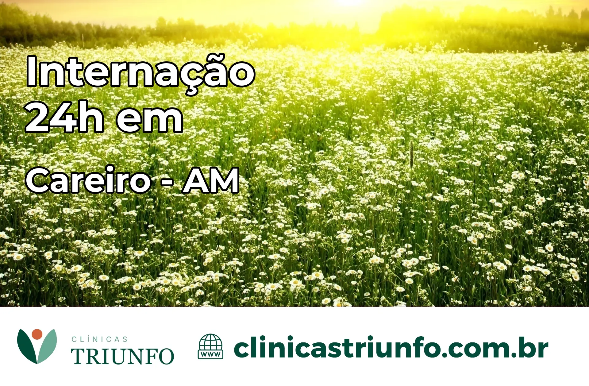 Internação 24 horas em Careiro – AM