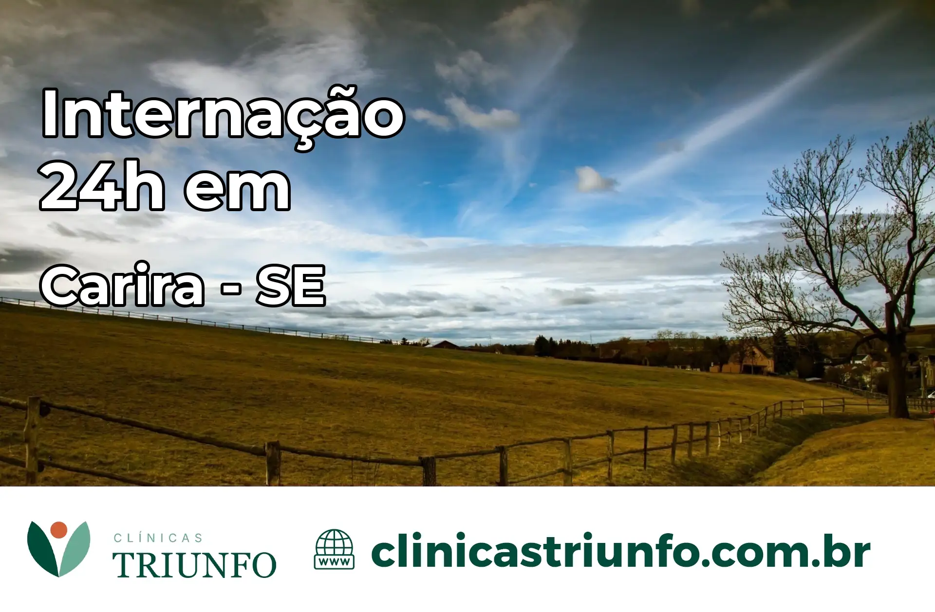 Internação 24 horas em Carira – SE