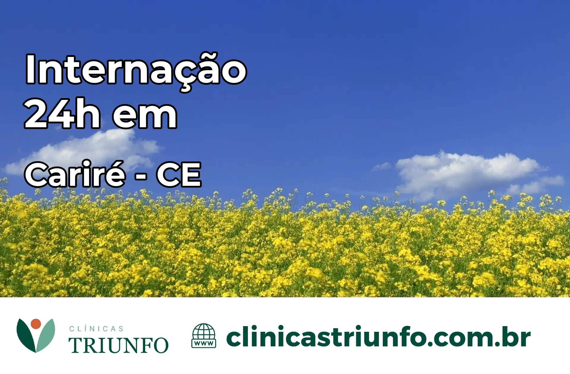 Internação 24 horas em Cariré – CE