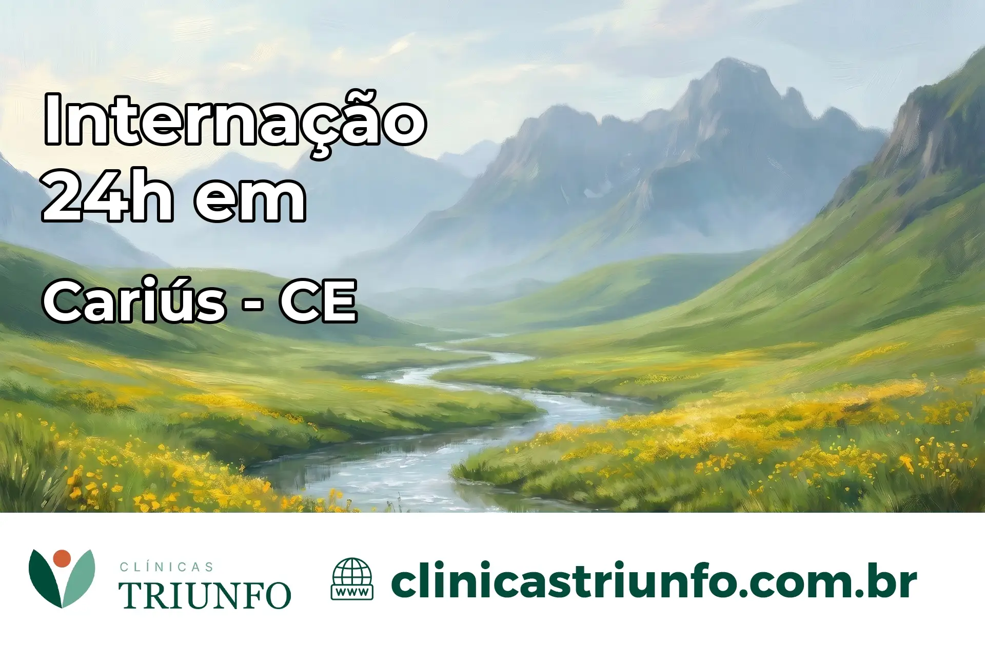 Internação 24 horas em Cariús – CE