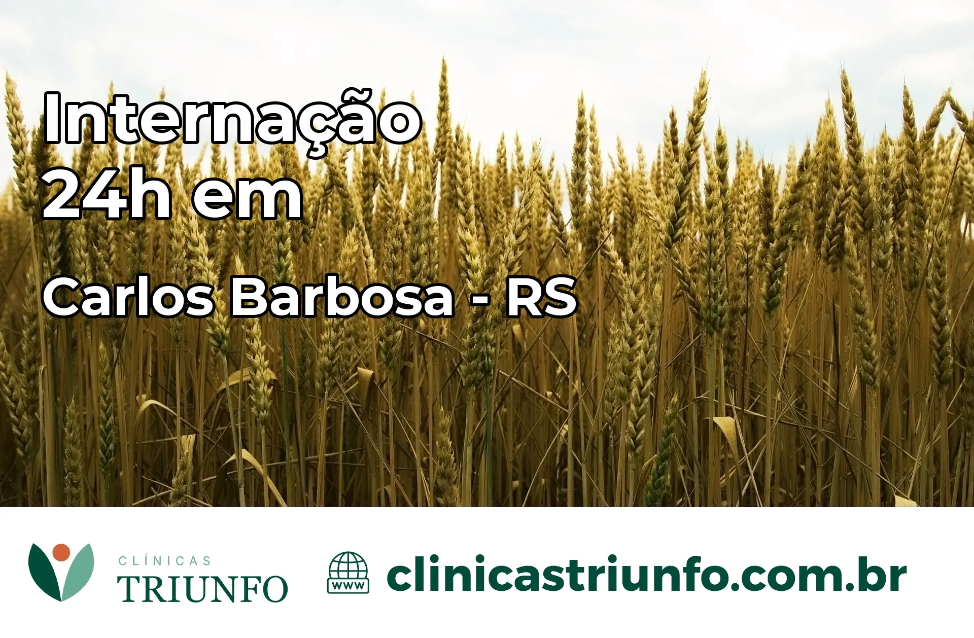 Internação 24 horas em Carlos Barbosa – RS