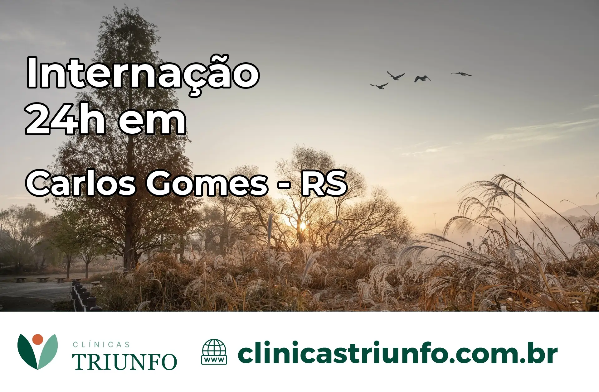 Internação 24 horas em Carlos Gomes – RS