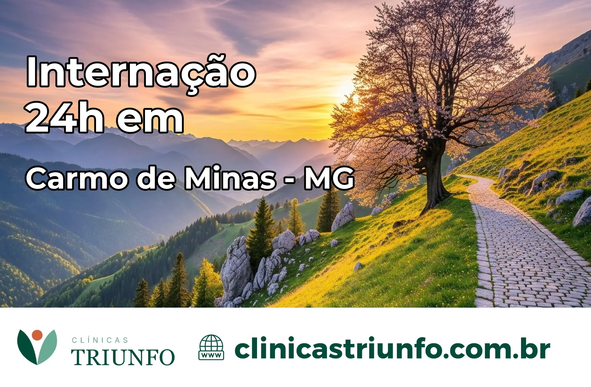 Internação 24 horas em Carmo de Minas – MG