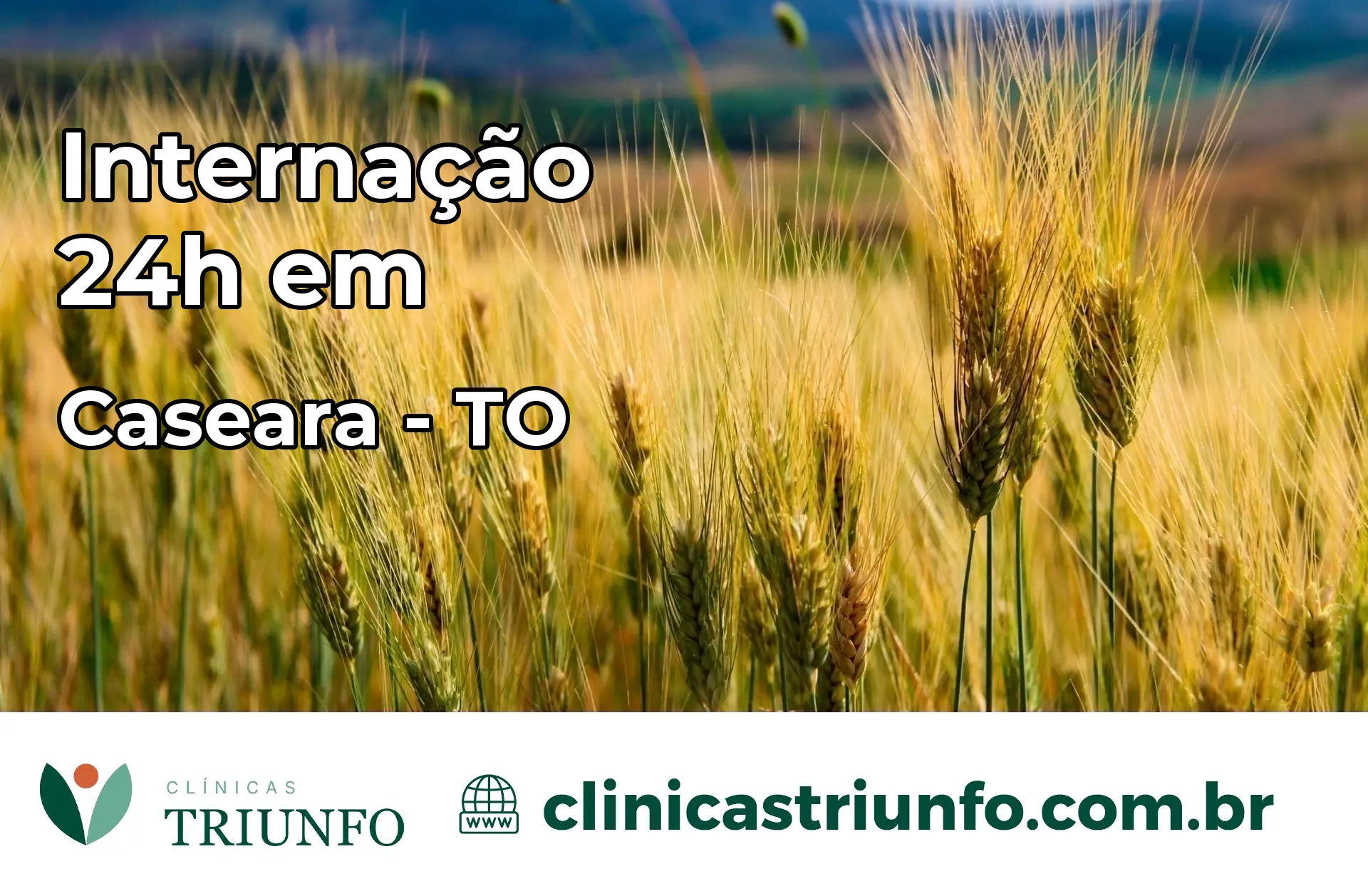 Internação 24 horas em Caseara – TO