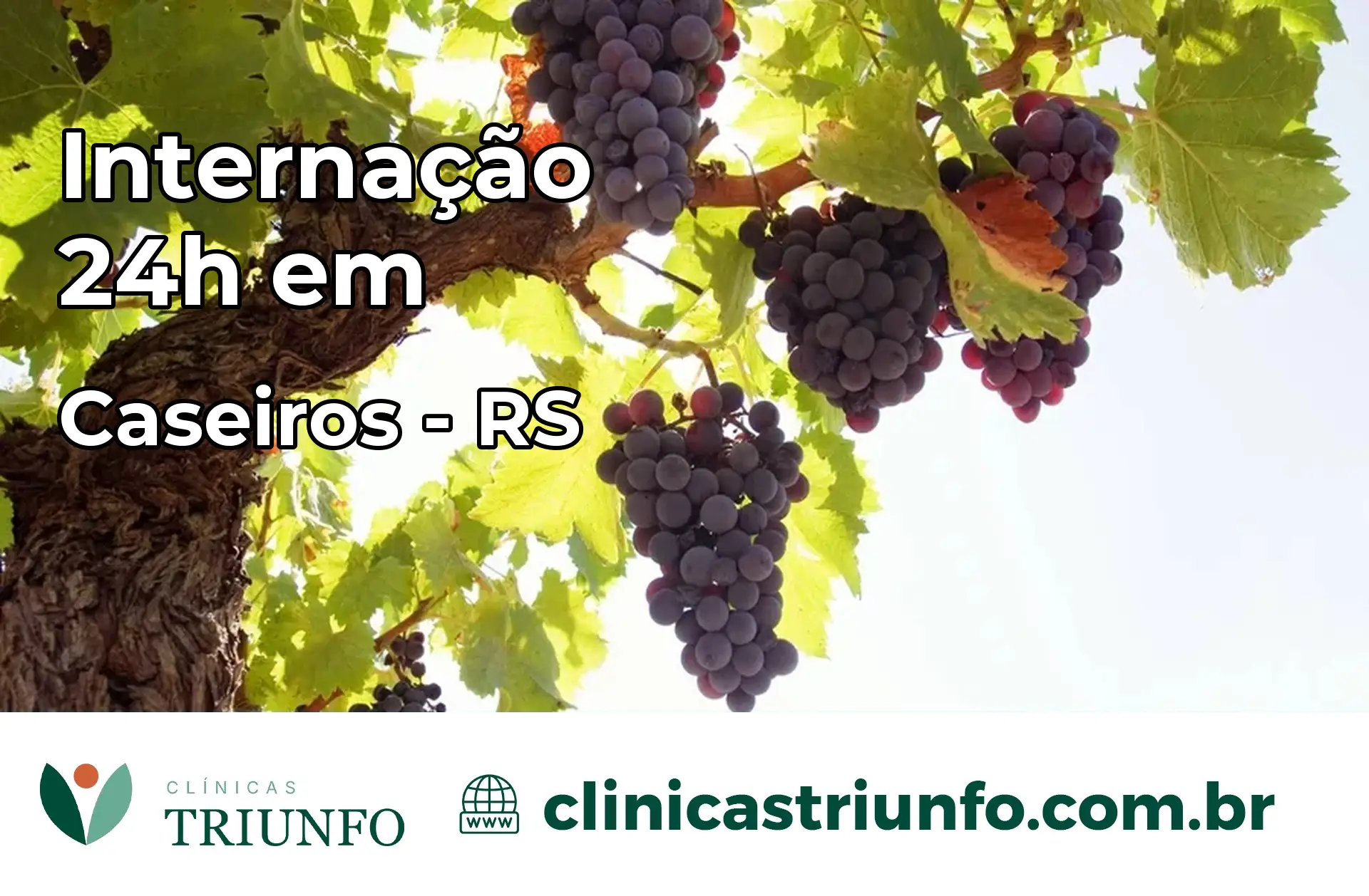 Internação 24 horas em Caseiros – RS