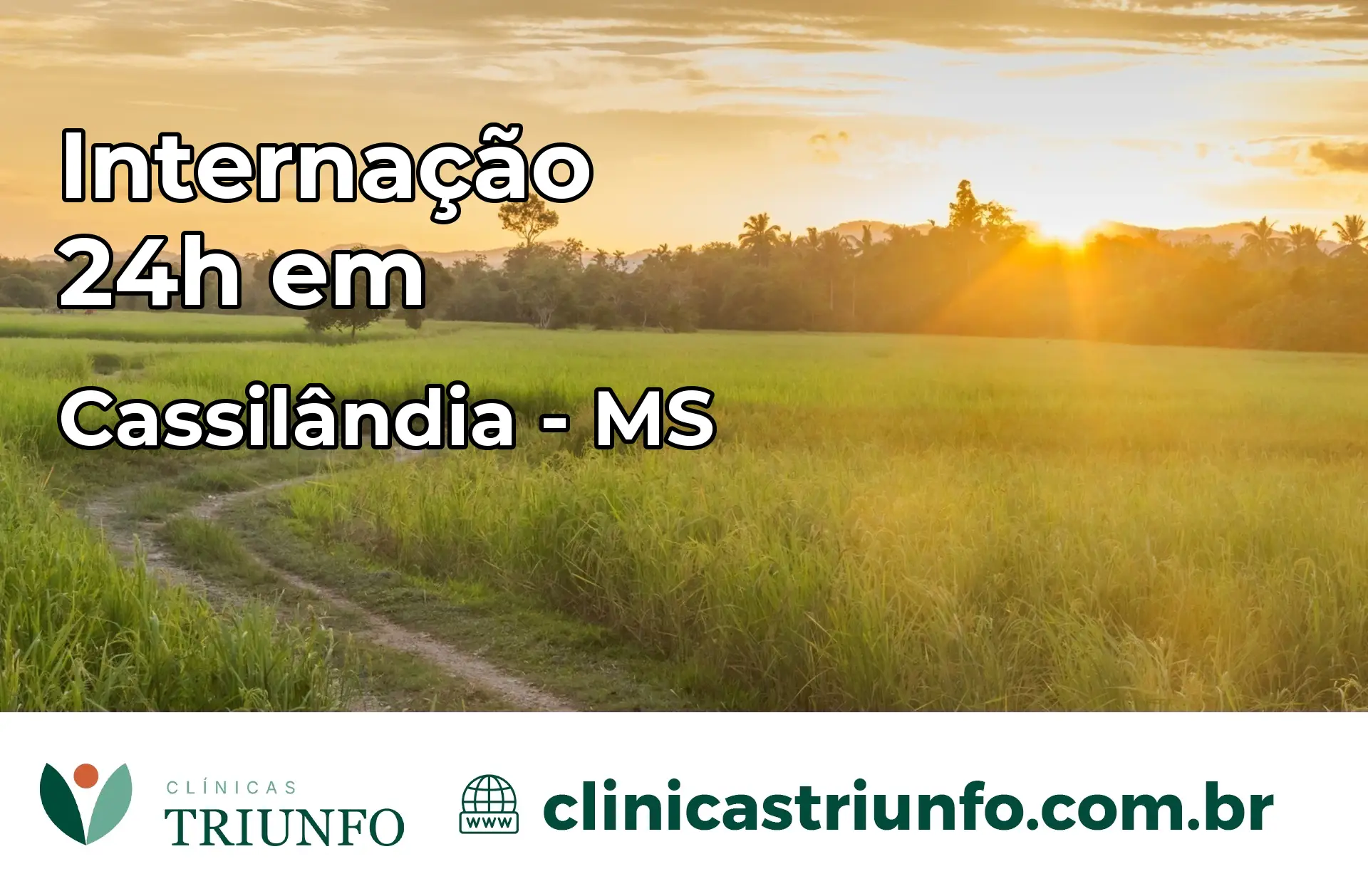 Internação 24 horas em Cassilândia – MS