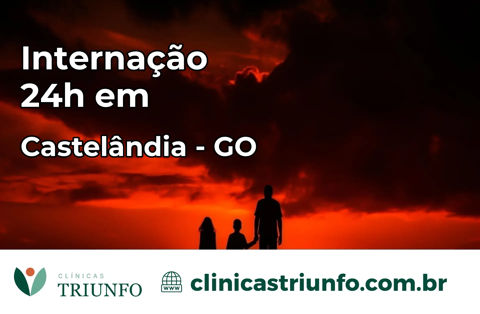 Internação 24 horas em Castelândia – GO