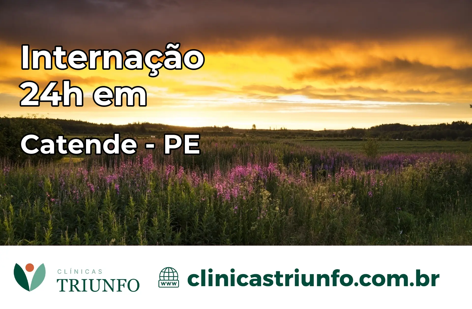 Internação 24 horas em Catende – PE