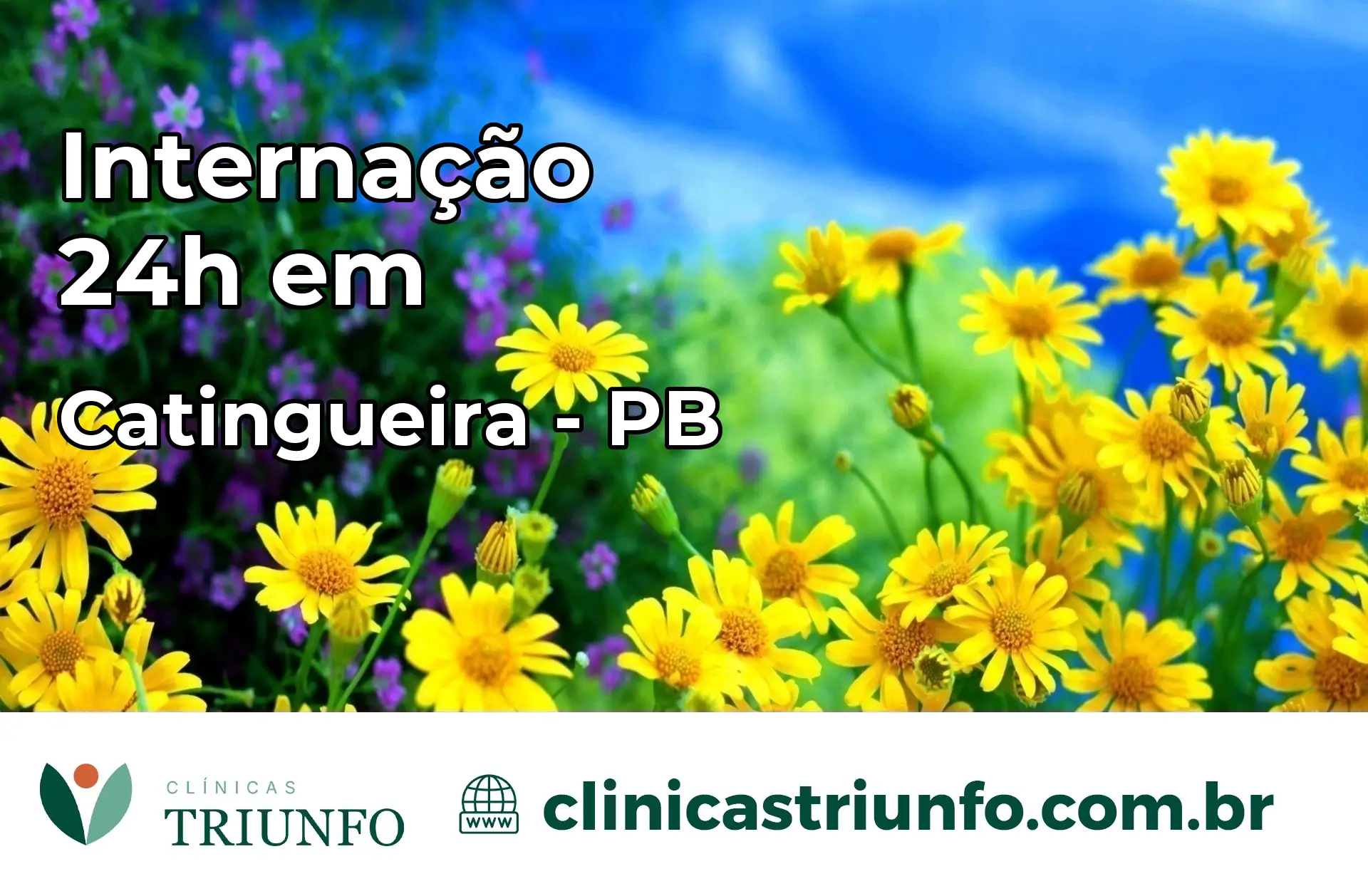 Internação 24 horas em Catingueira – PB