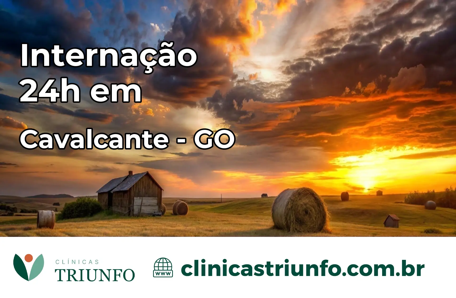 Internação 24 horas em Cavalcante – GO