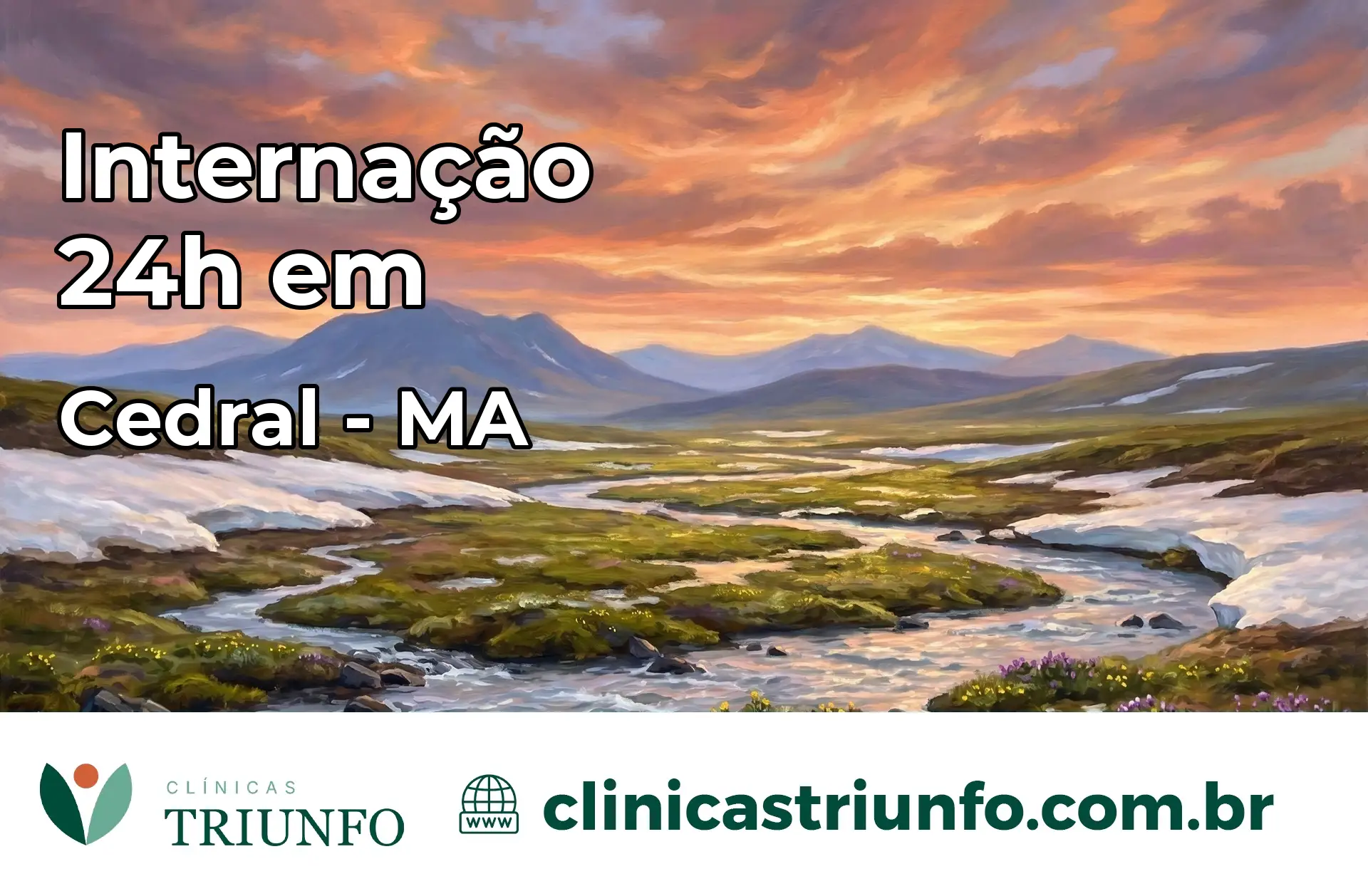 Internação 24 horas em Cedral – MA