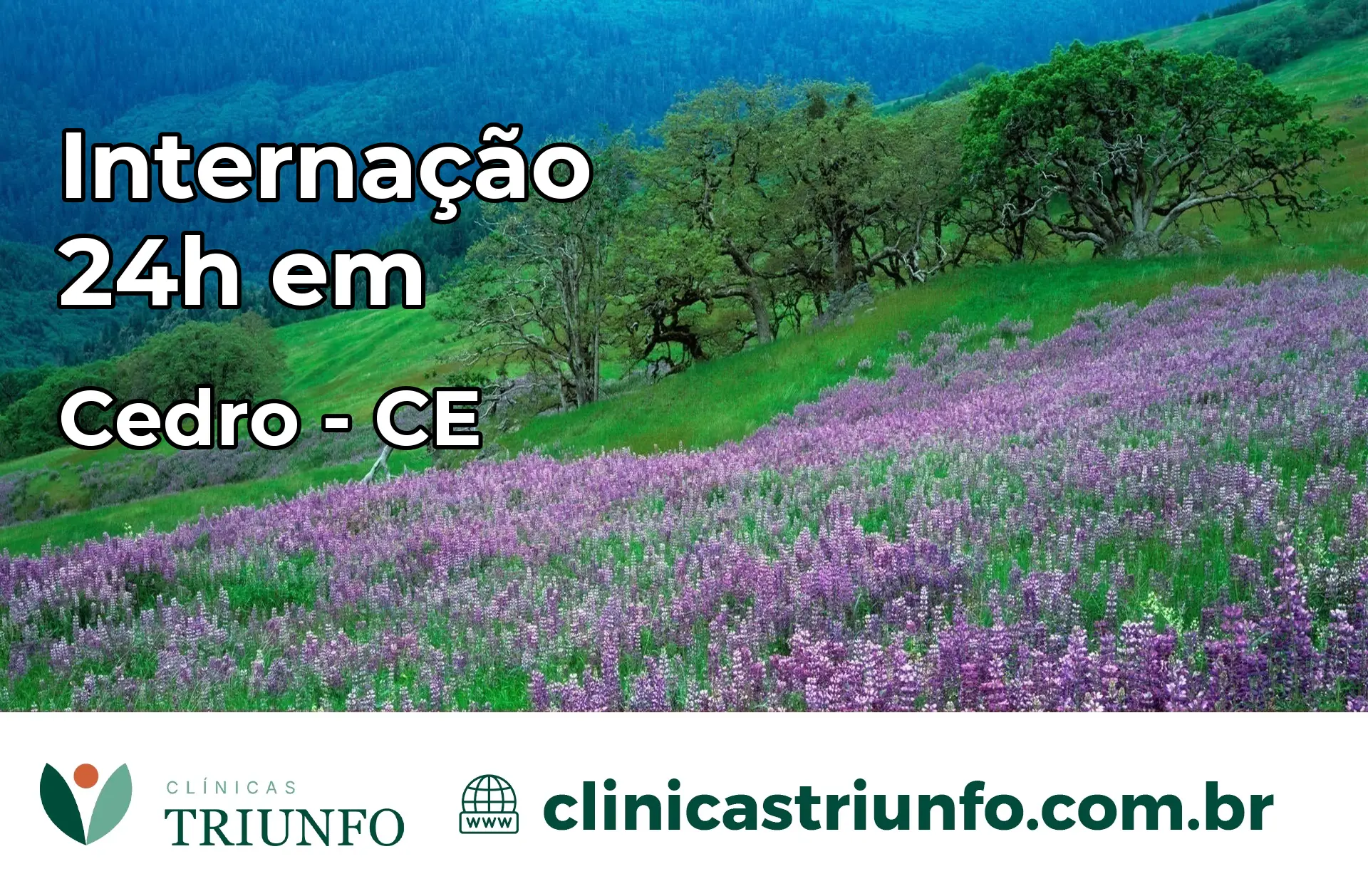 Internação 24 horas em Cedro – CE