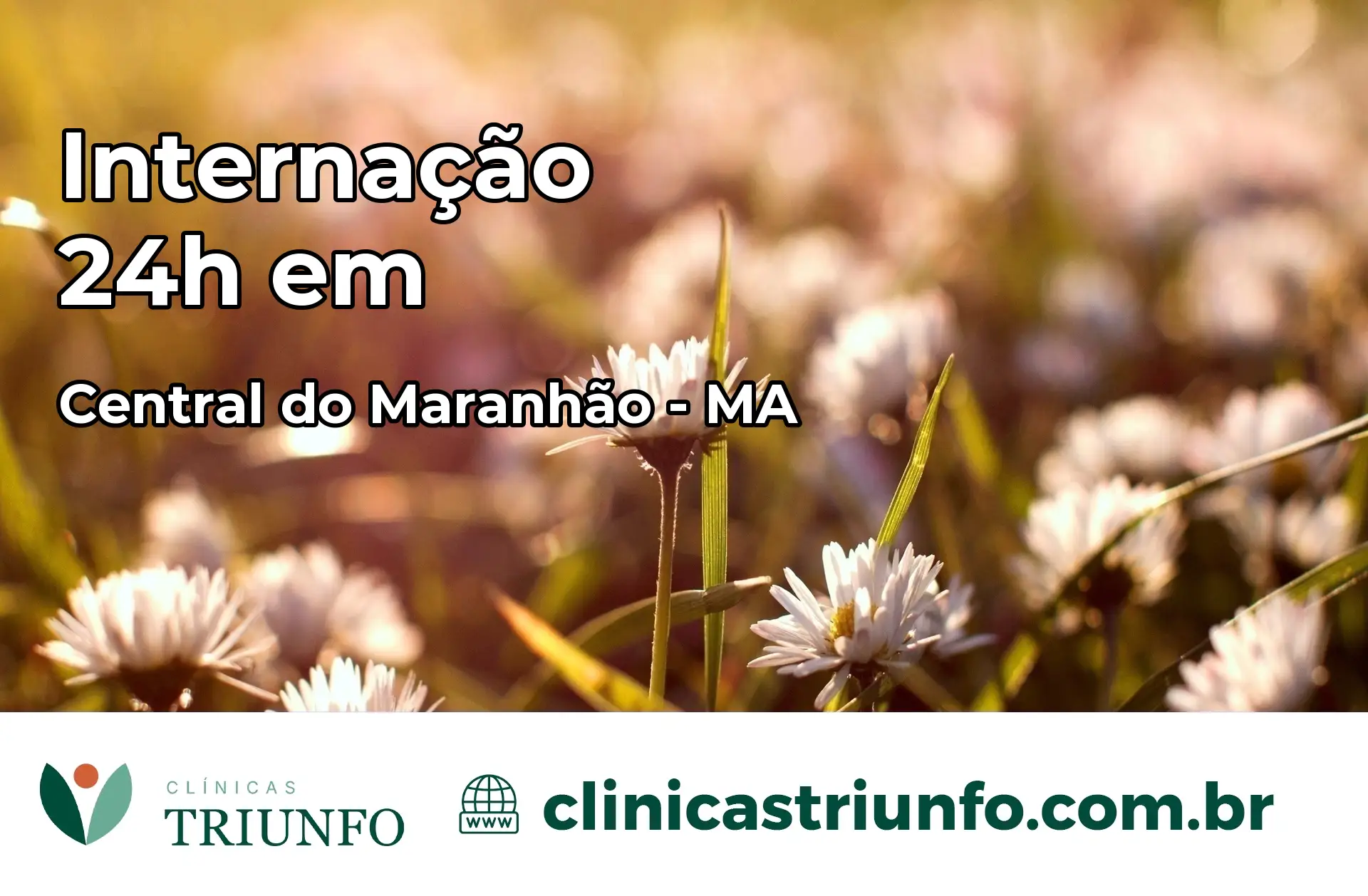 Internação 24 horas em Central do Maranhão – MA