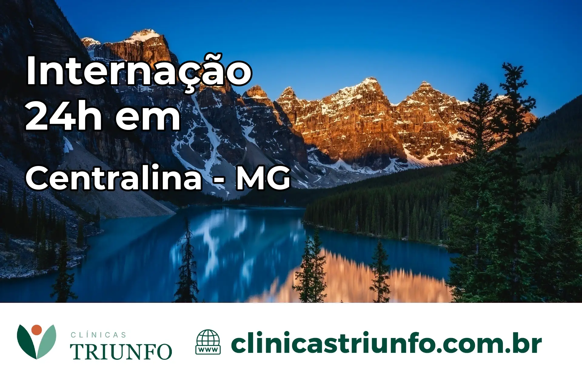 Internação 24 horas em Centralina – MG