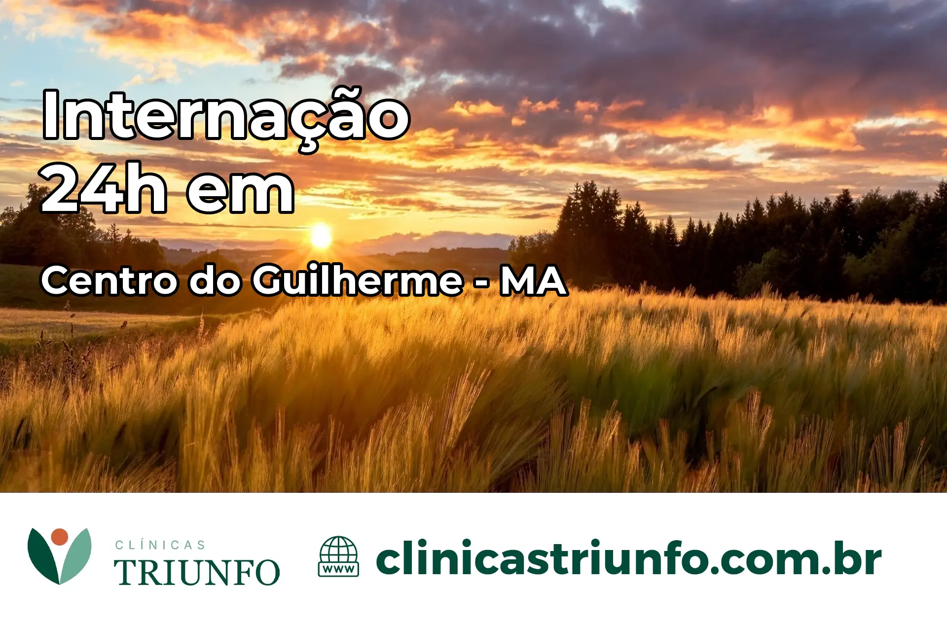Internação 24 horas em Centro do Guilherme – MA