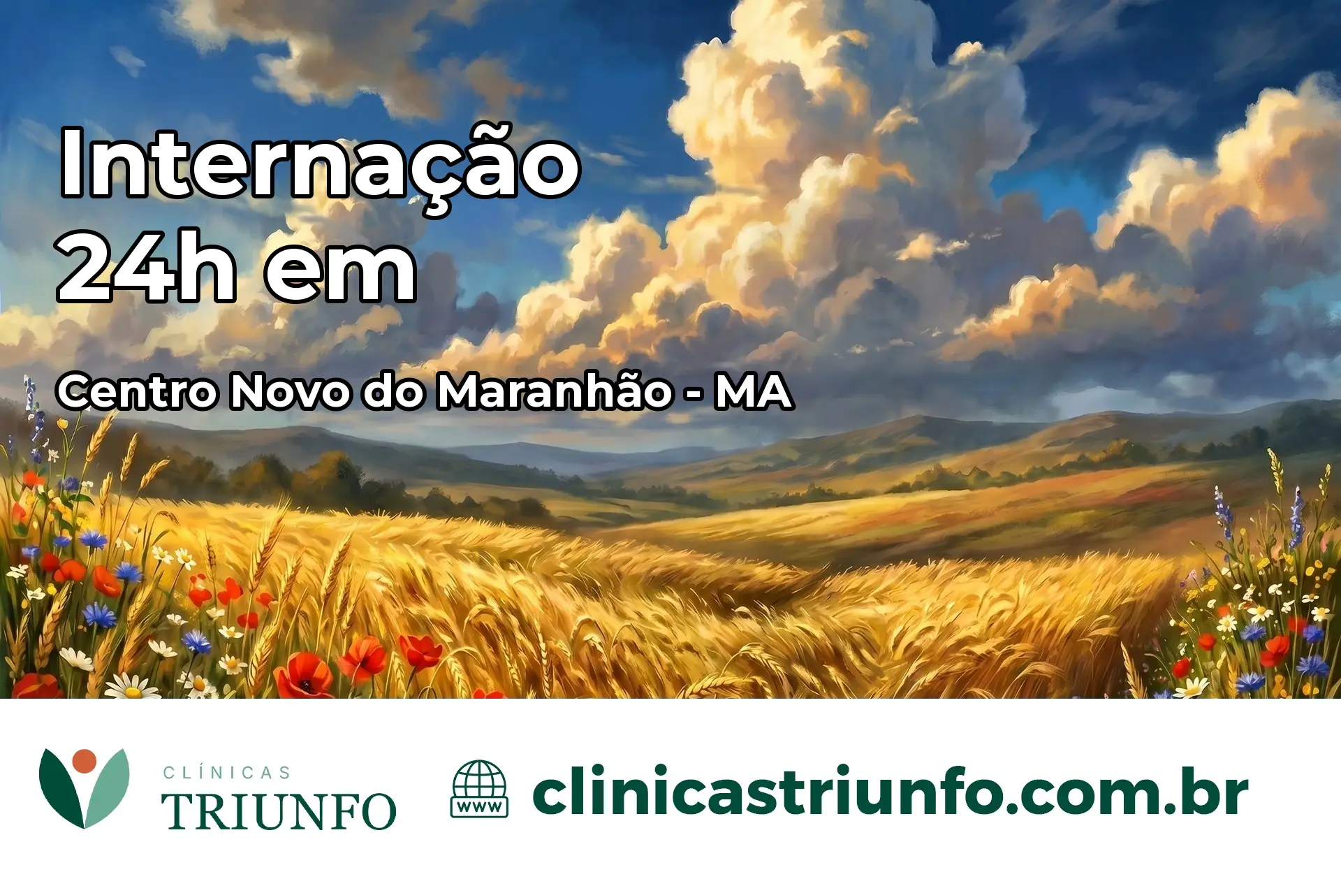 Internação 24 horas em Centro Novo do Maranhão – MA