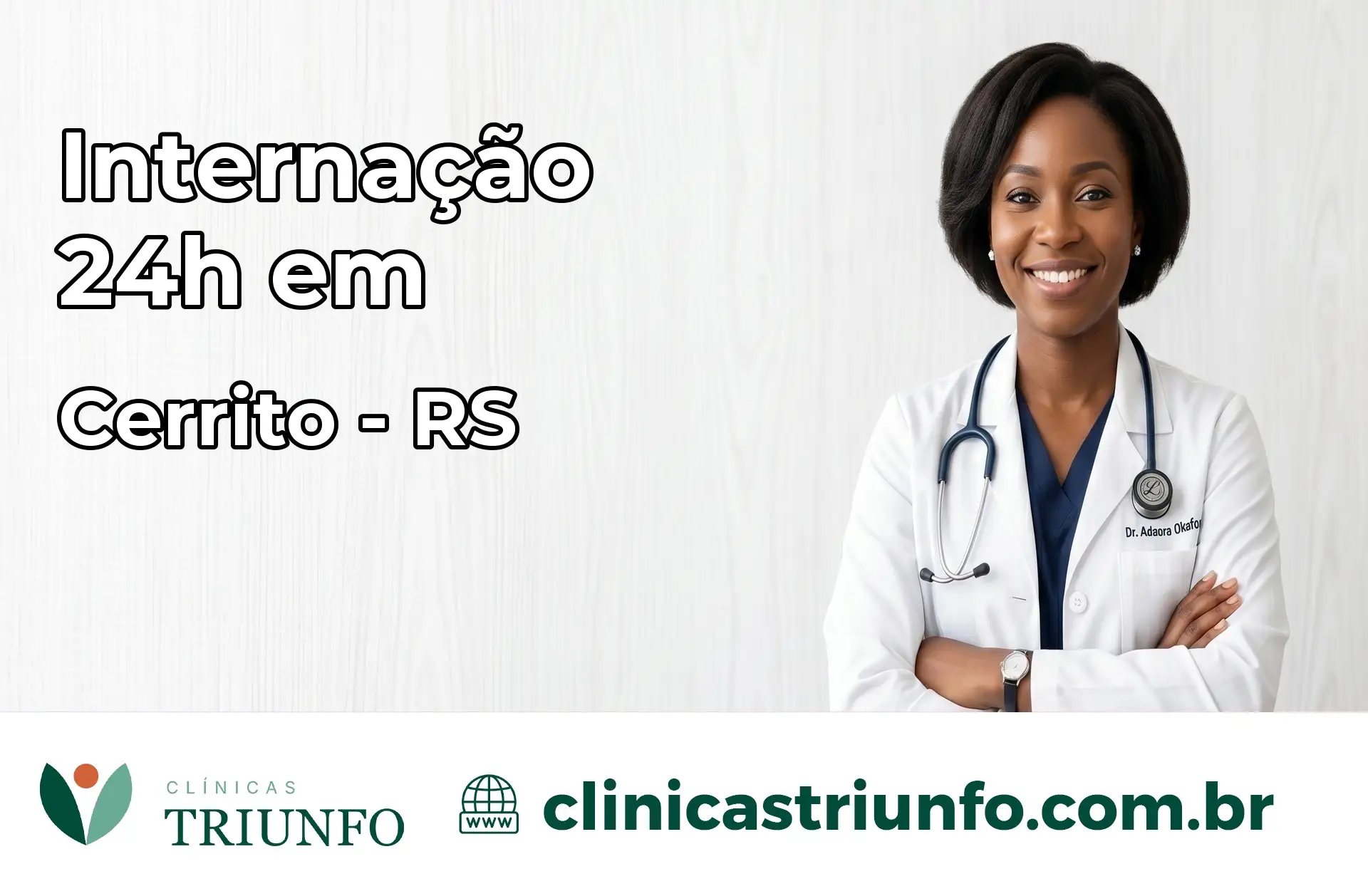Internação 24 horas em Cerrito – RS