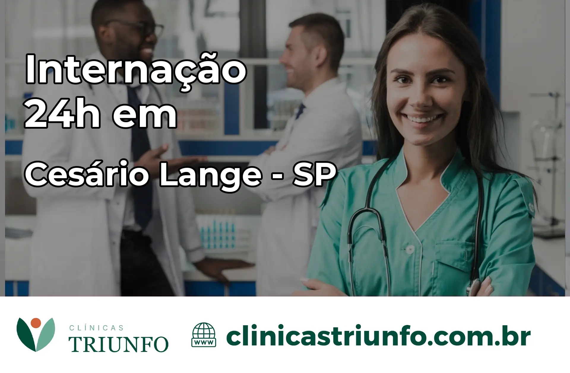 Internação 24 horas em Cesário Lange – SP