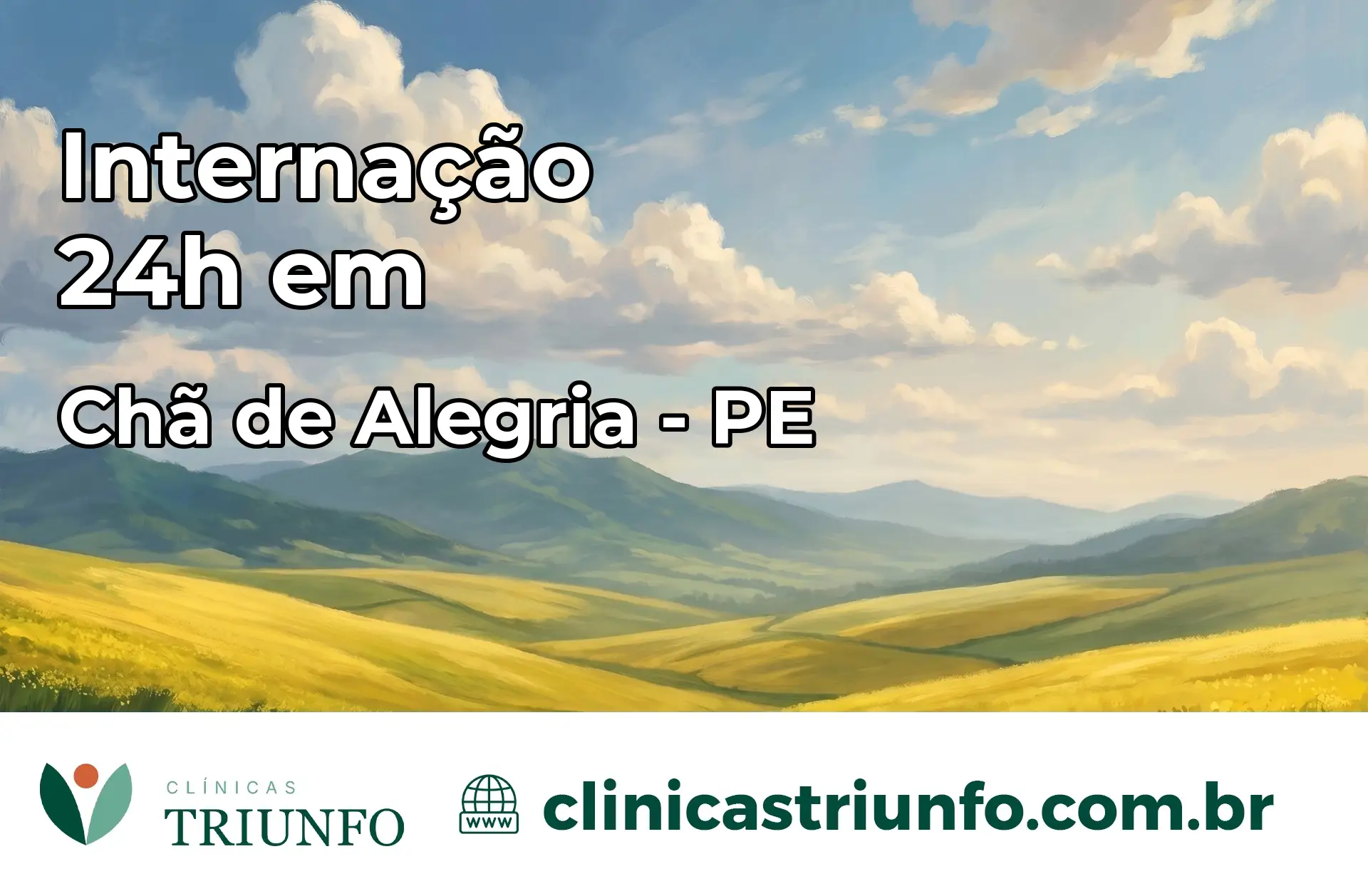 Internação 24 horas em Chã de Alegria – PE