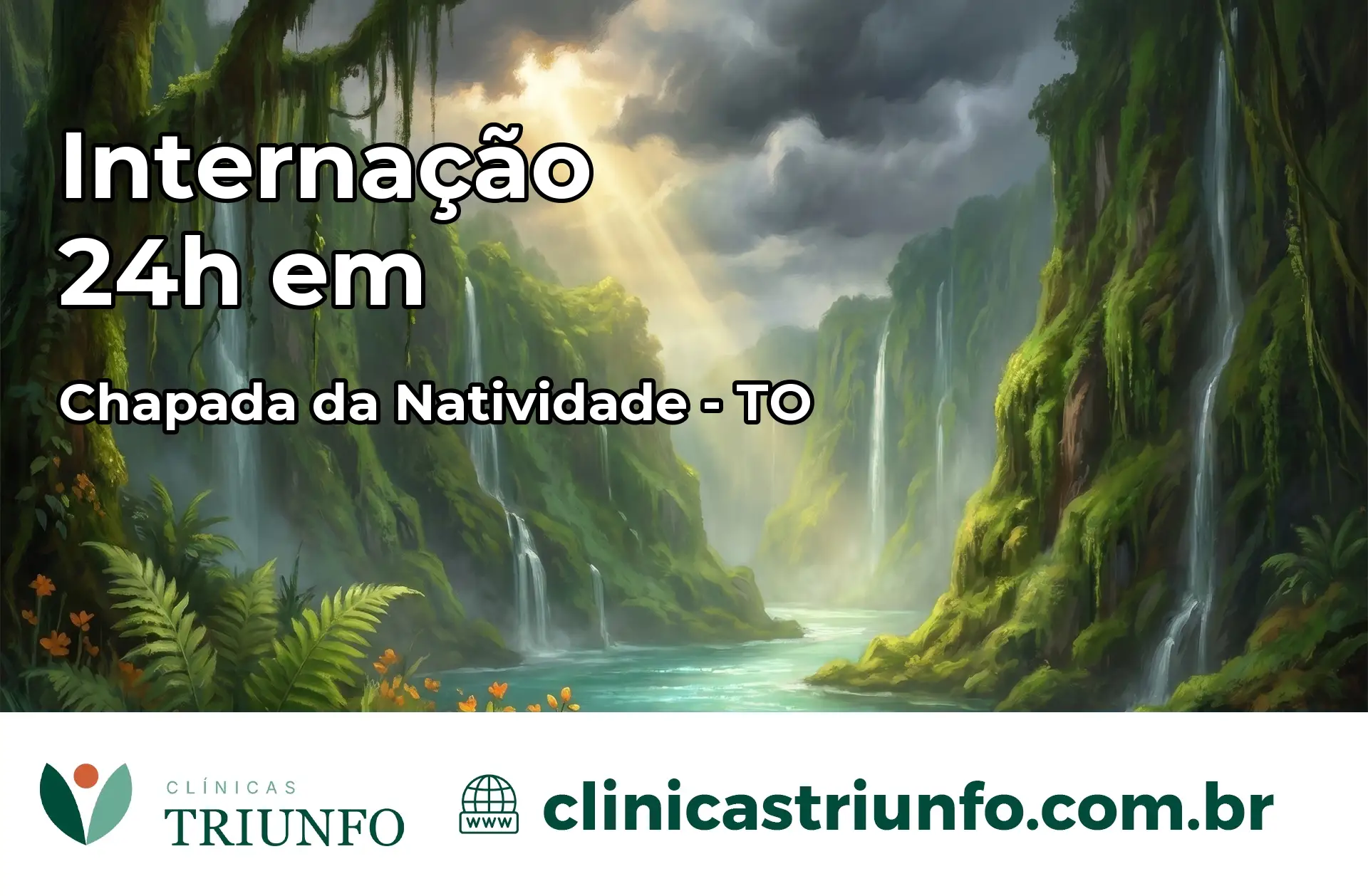 Internação 24 horas em Chapada da Natividade – TO