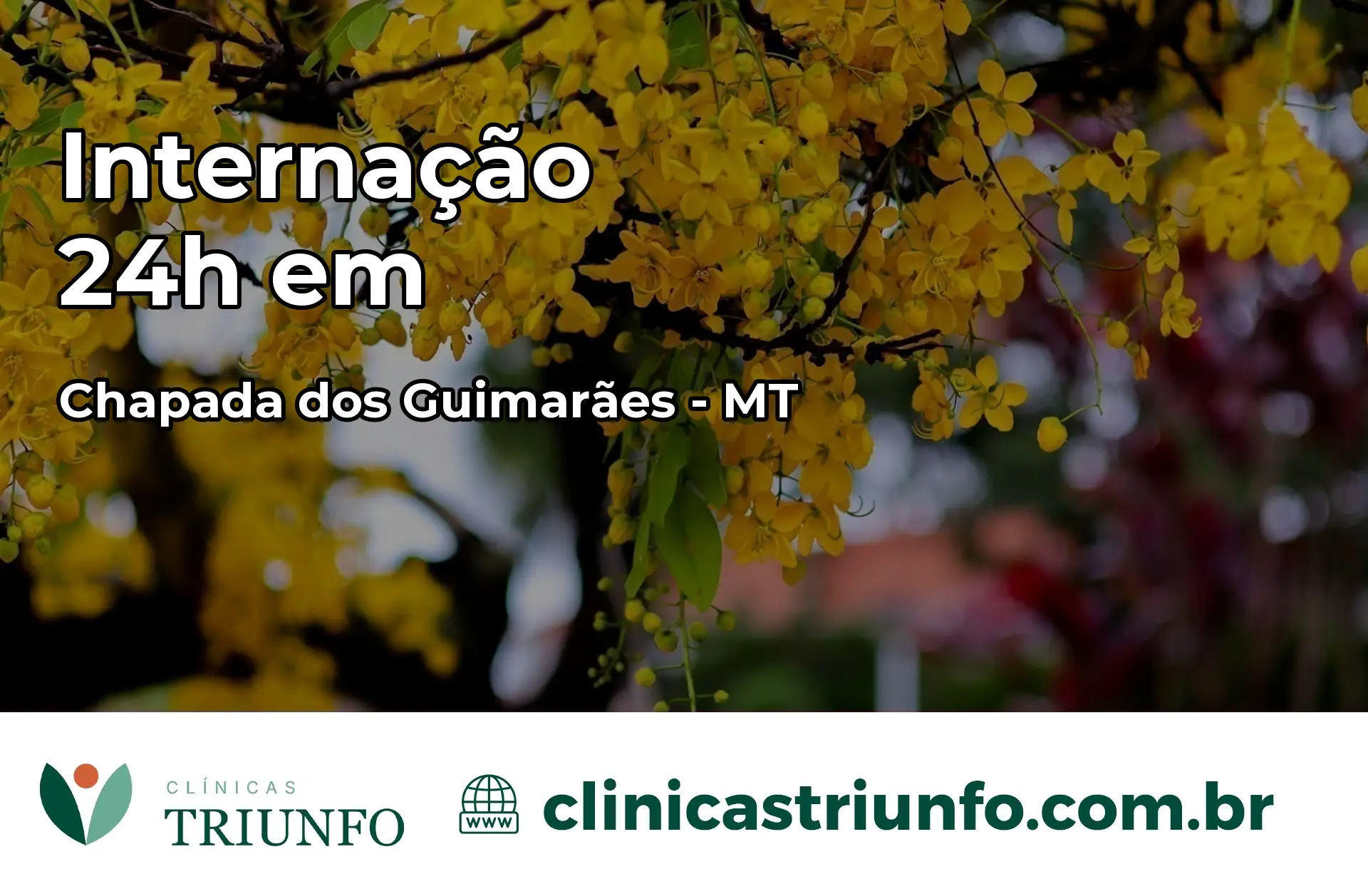 Internação 24 horas em Chapada dos Guimarães – MT