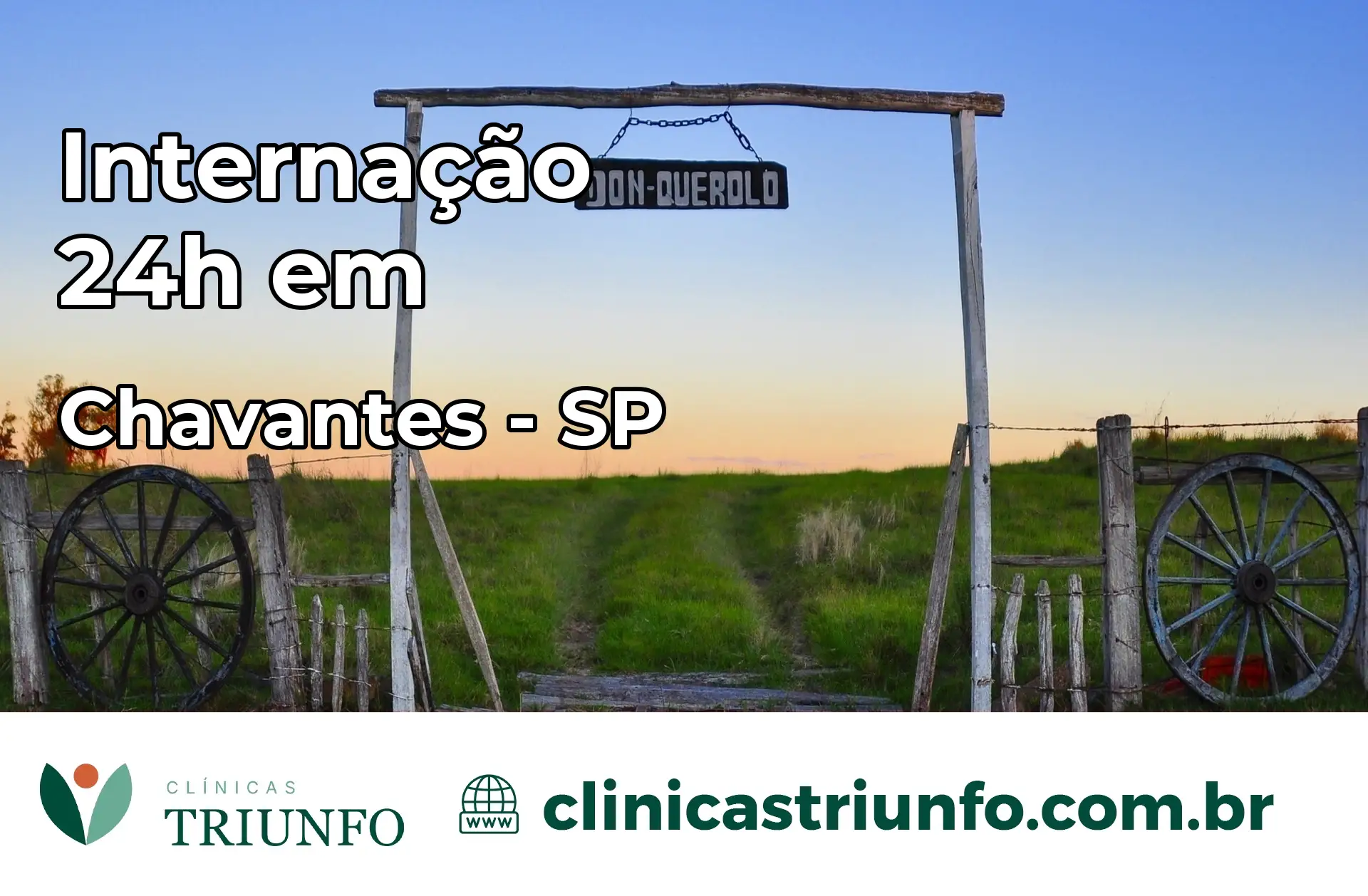 Internação 24 horas em Chavantes – SP