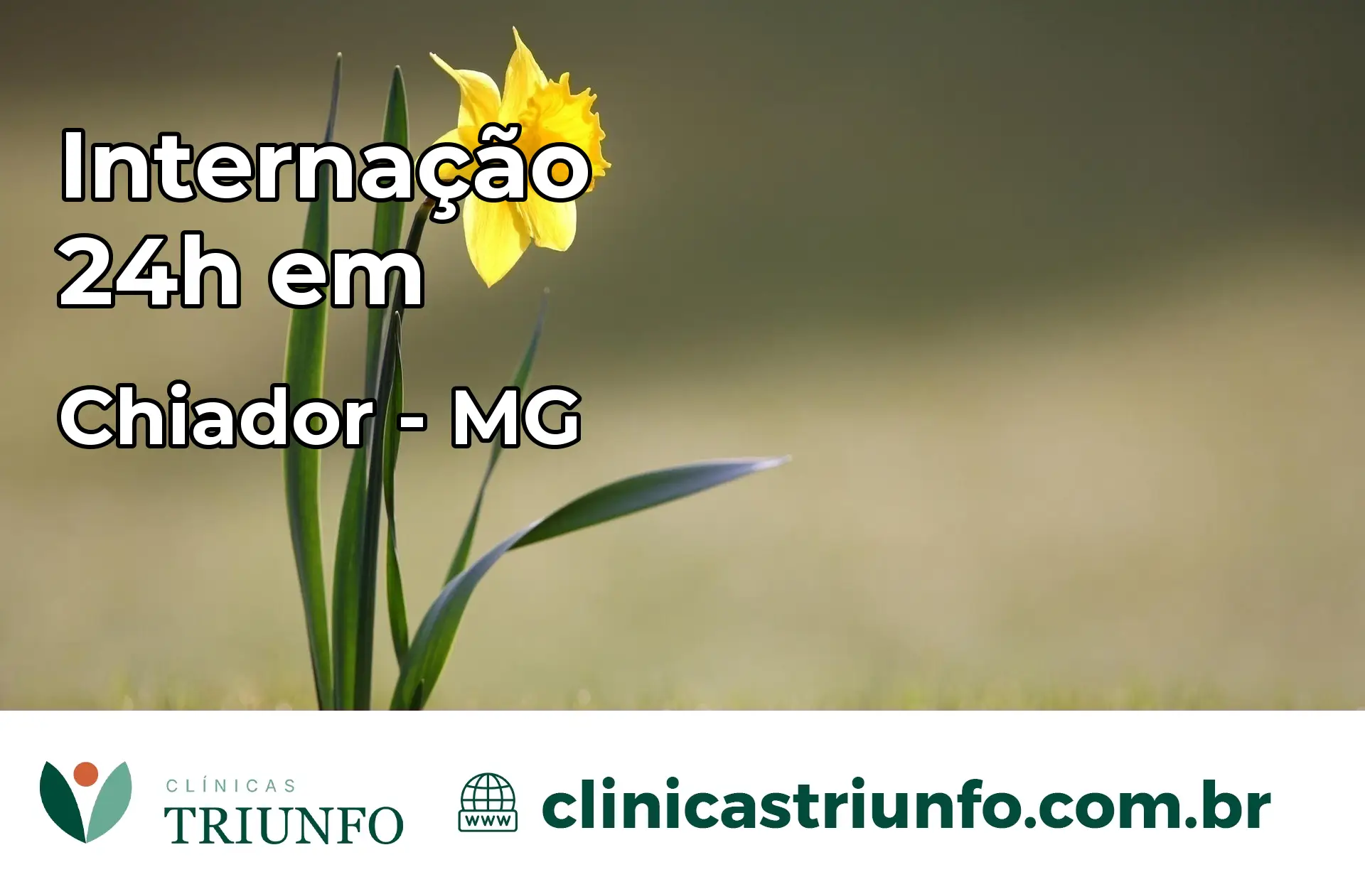 Internação 24 horas em Chiador – MG