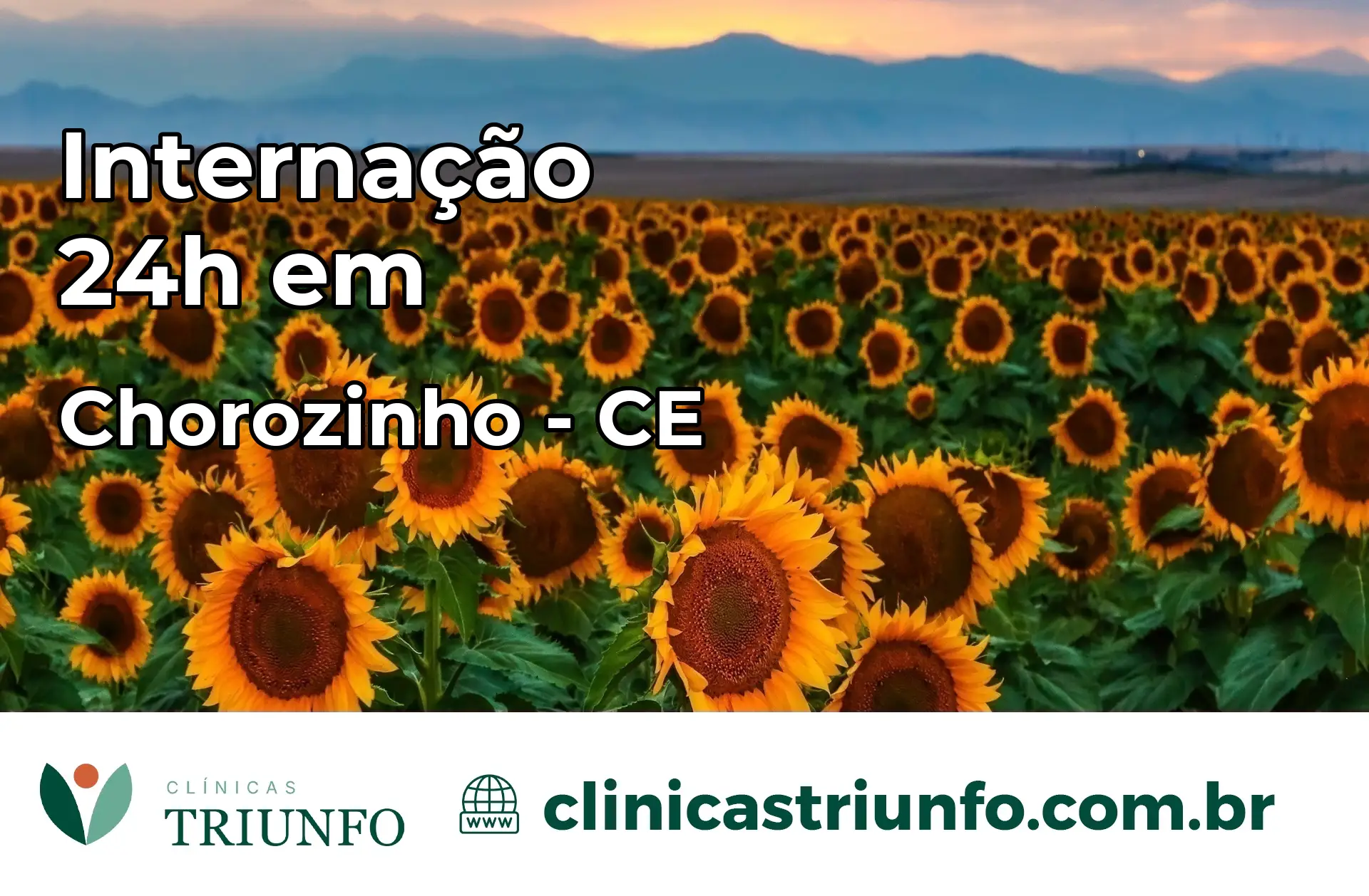 Internação 24 horas em Chorozinho – CE