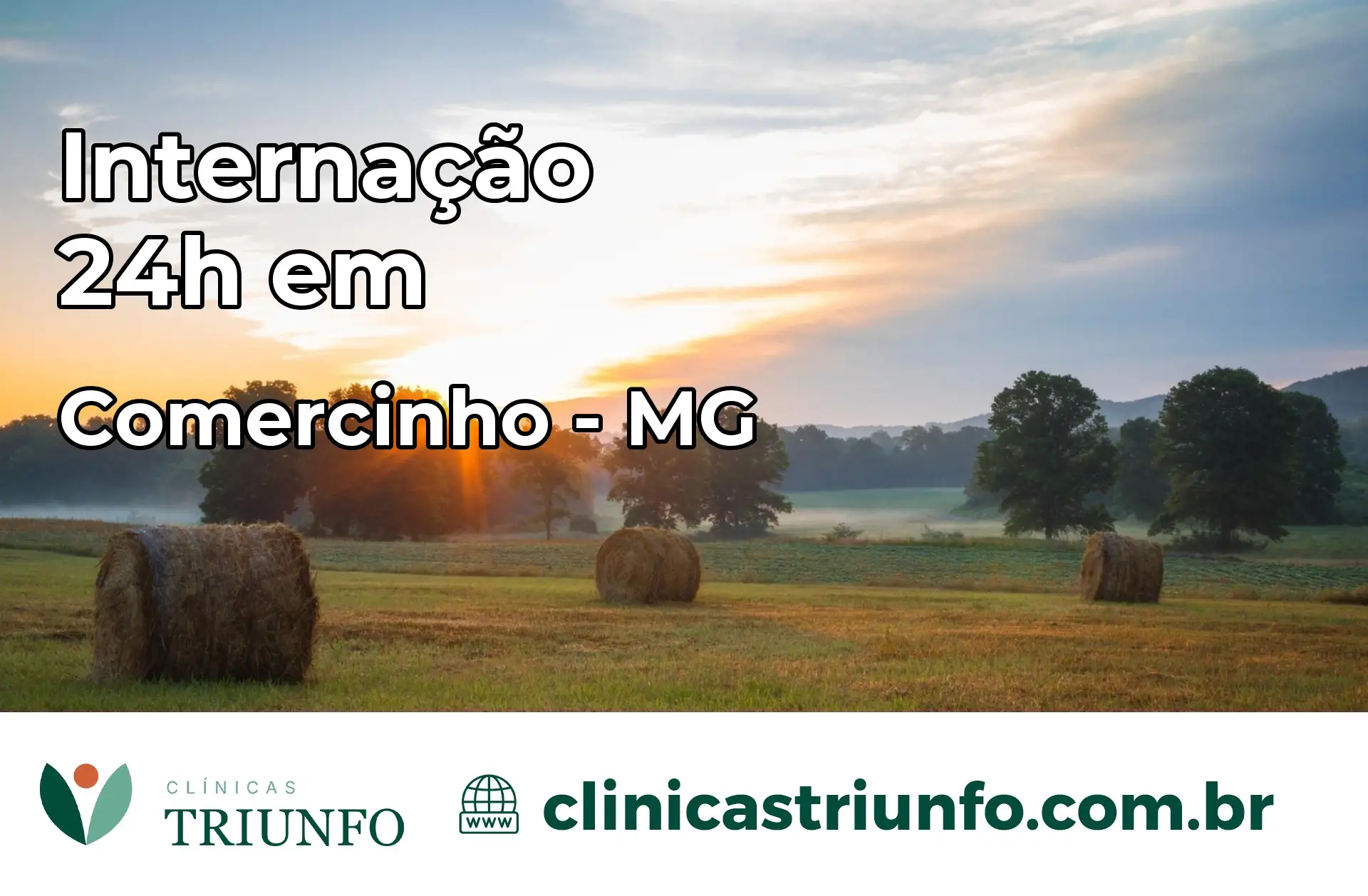 Internação 24 horas em Comercinho – MG
