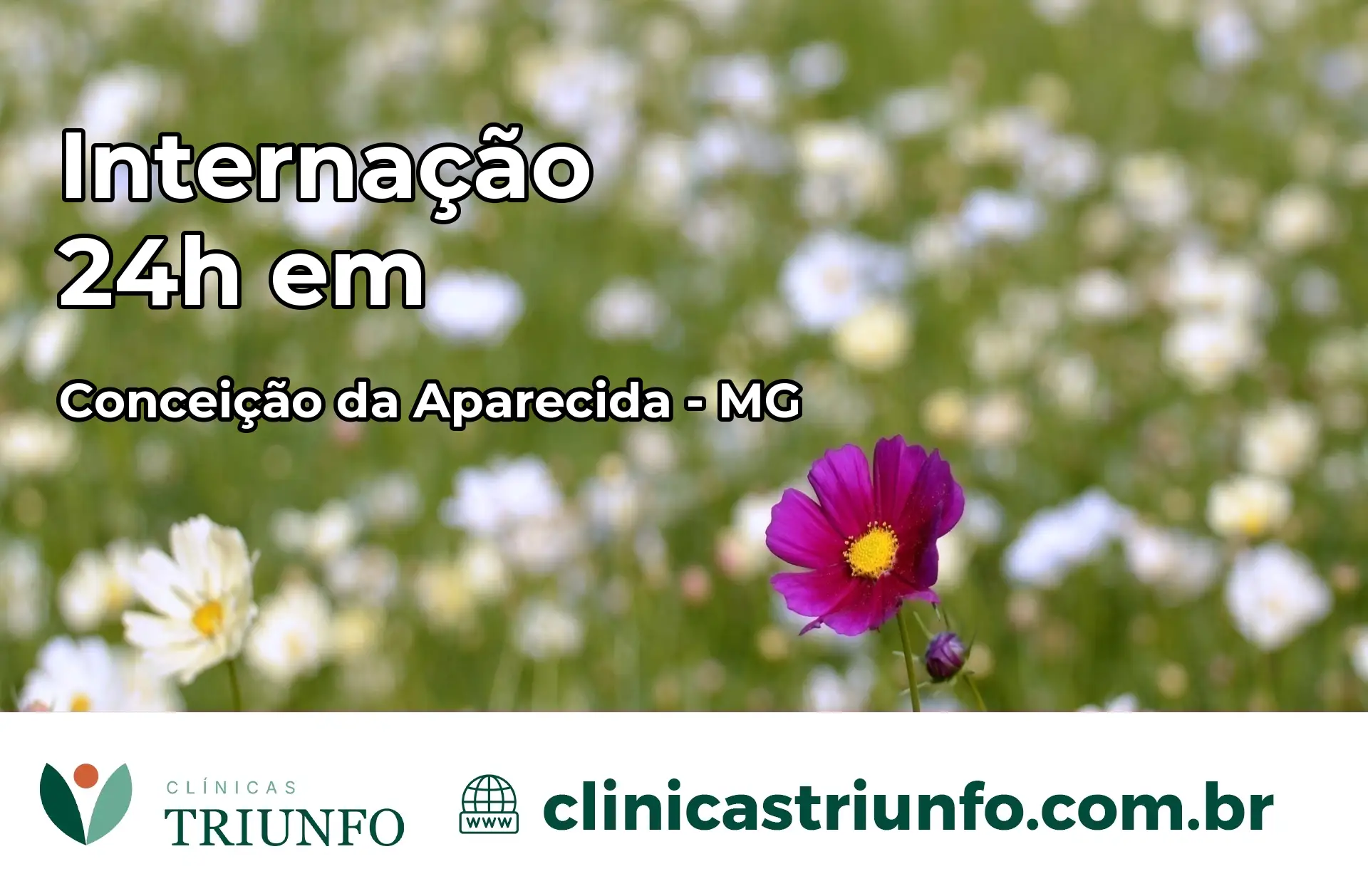 Internação 24 horas em Conceição da Aparecida – MG